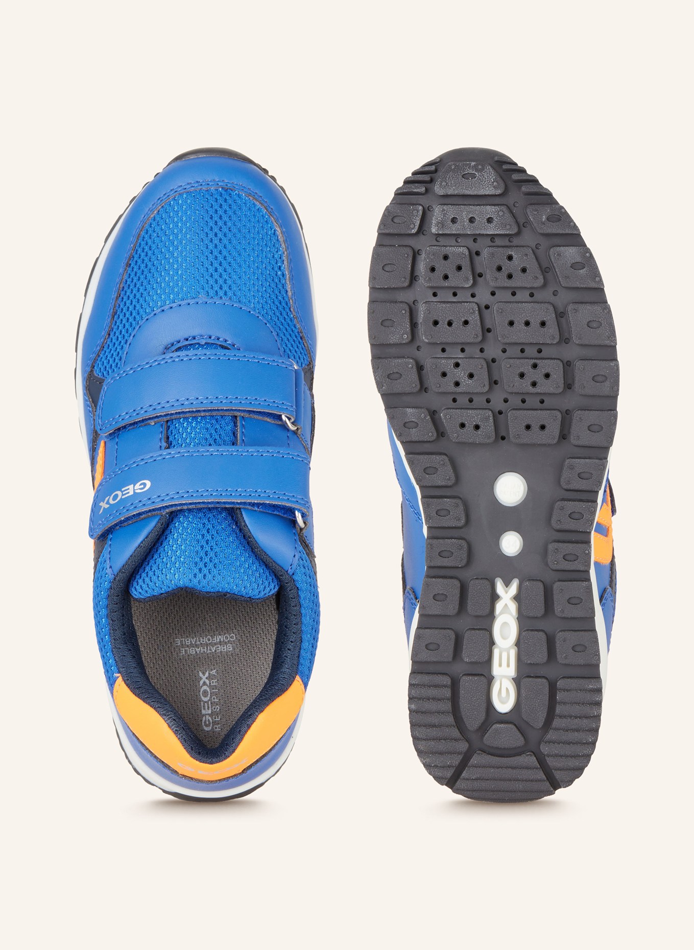 GEOX Sneaker PAVEL, Farbe: BLAU/ ORANGE (Bild 5)