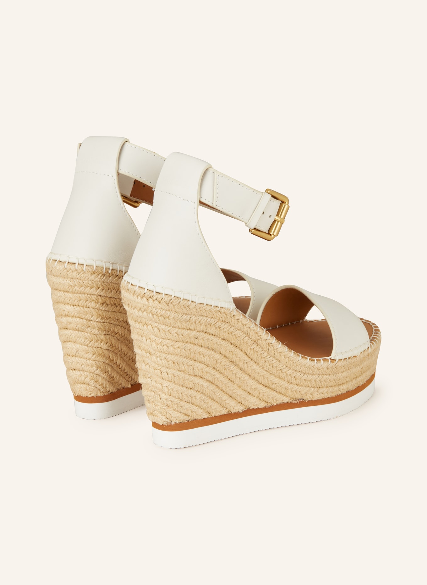 SEE BY CHLOÉ Platform wedges GLYN, Color: 139 ivory (Image 2)