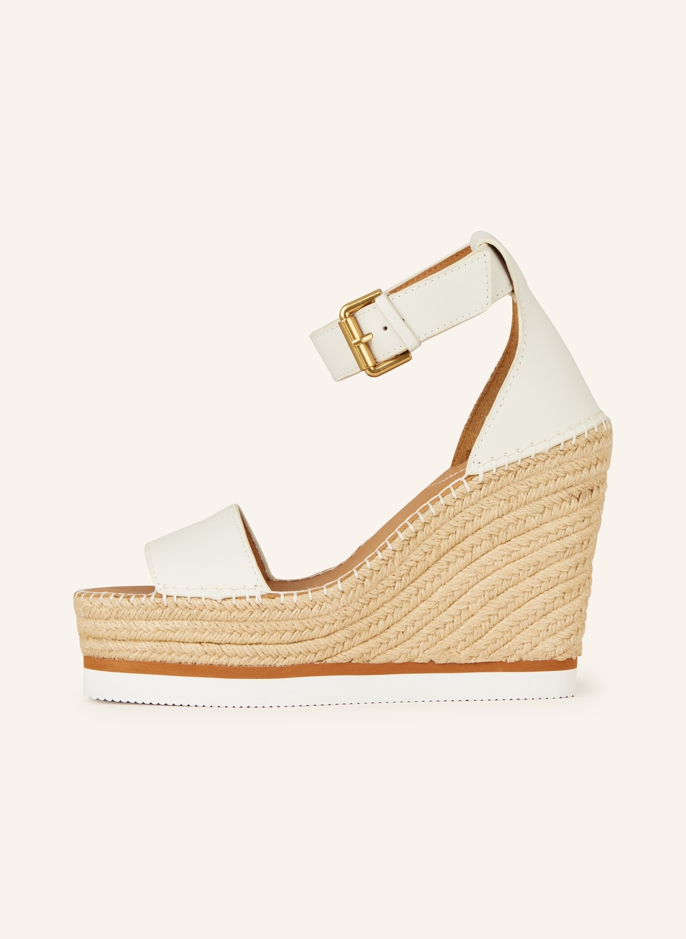 SEE BY CHLOÉ Platform wedges GLYN, Color: 139 ivory (Image 4)