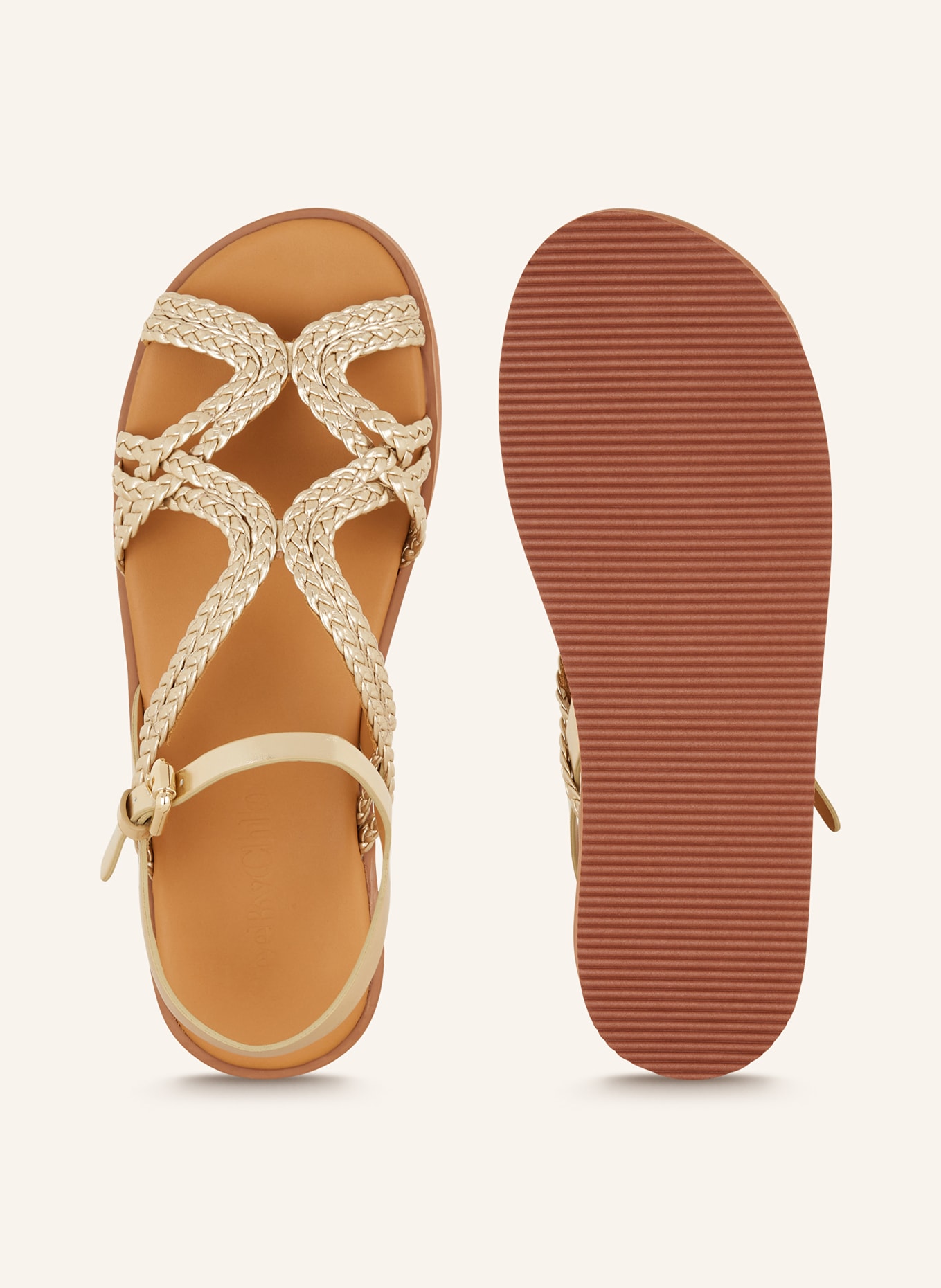 SEE BY CHLOÉ Sandals SANSA, Color: 056 light gold (Image 5)