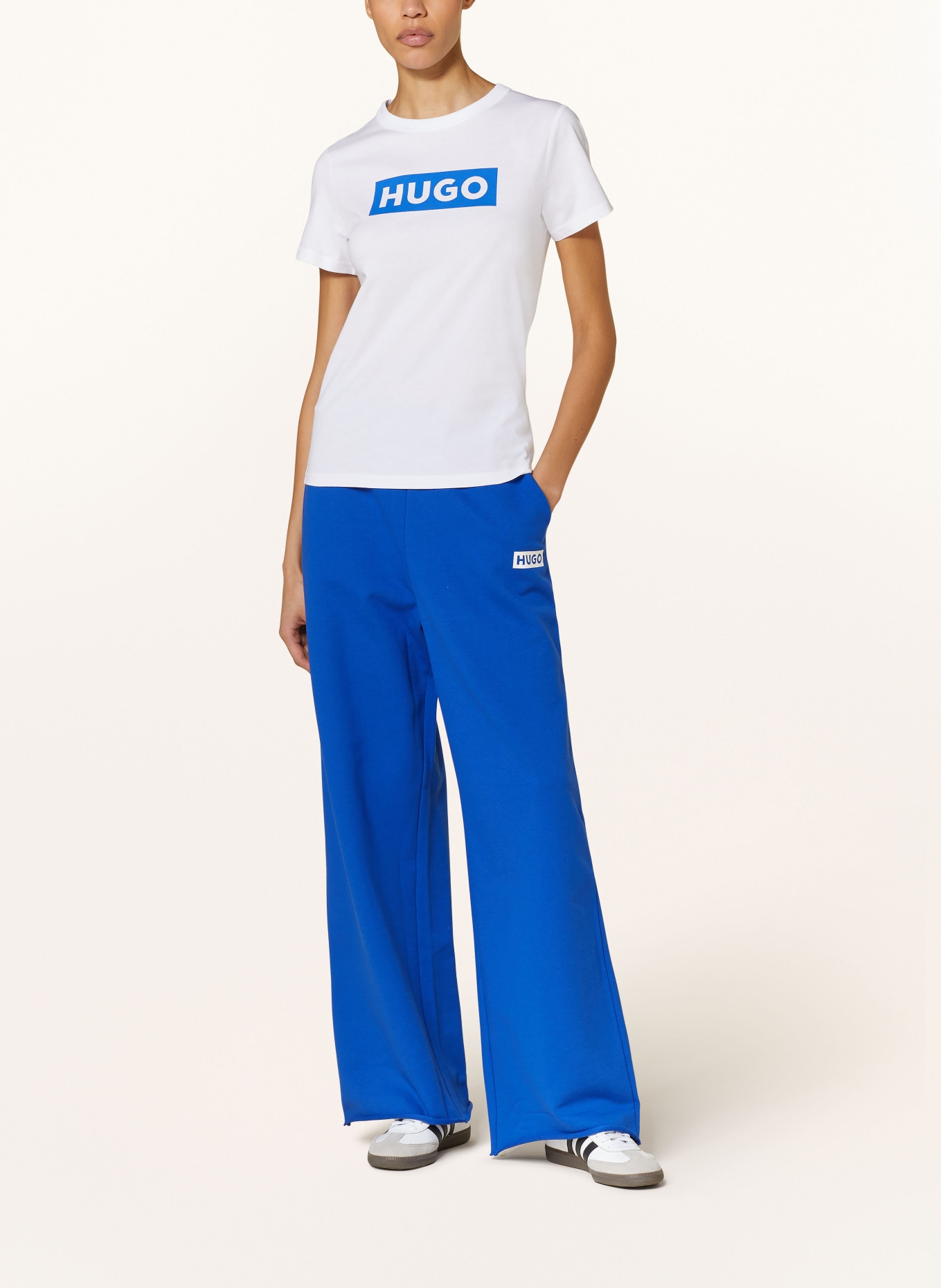 HUGO BLUE T-shirt, Kolor: BIAŁY (Obrazek 2)