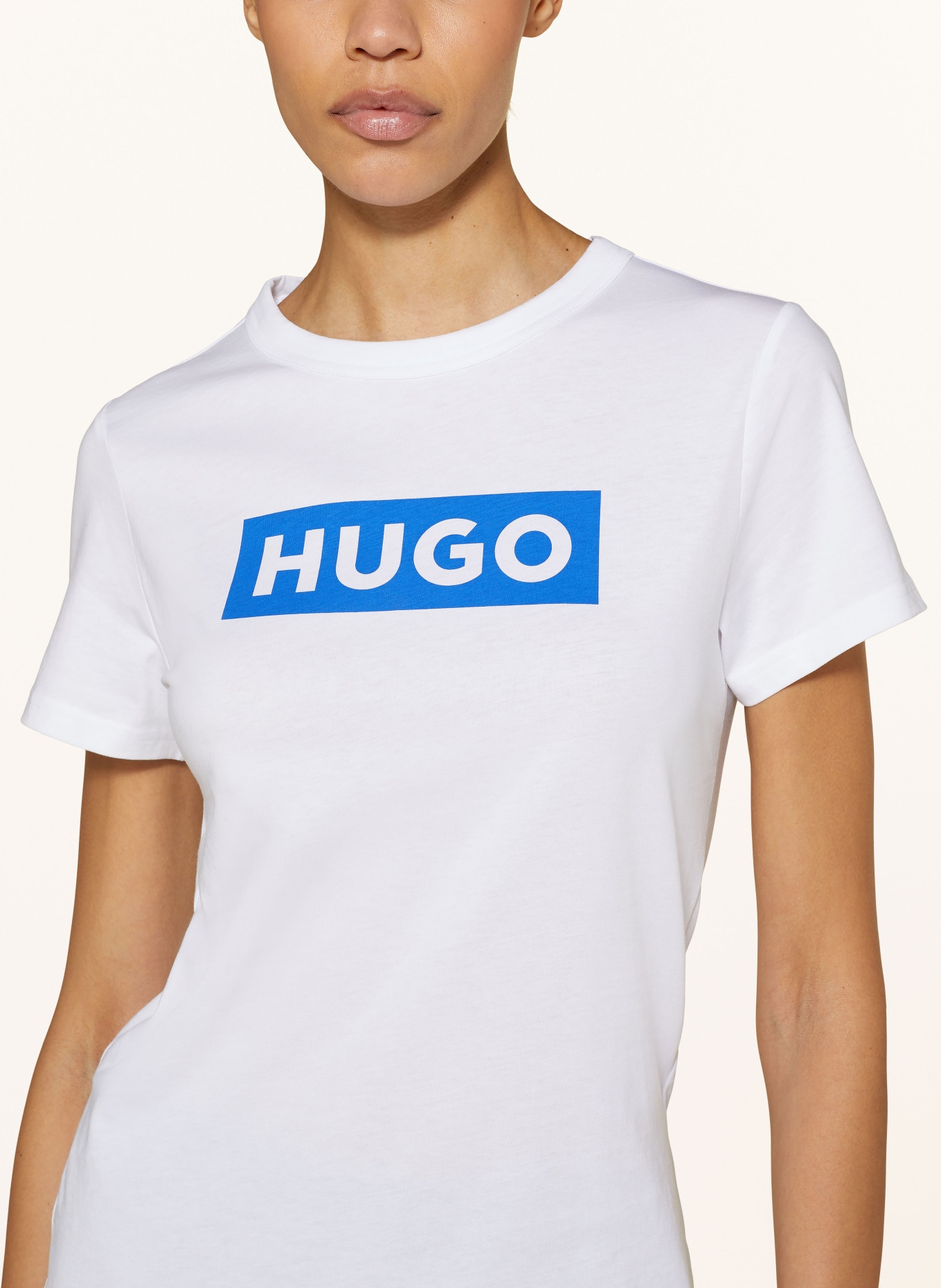 HUGO BLUE T-shirt, Kolor: BIAŁY (Obrazek 4)