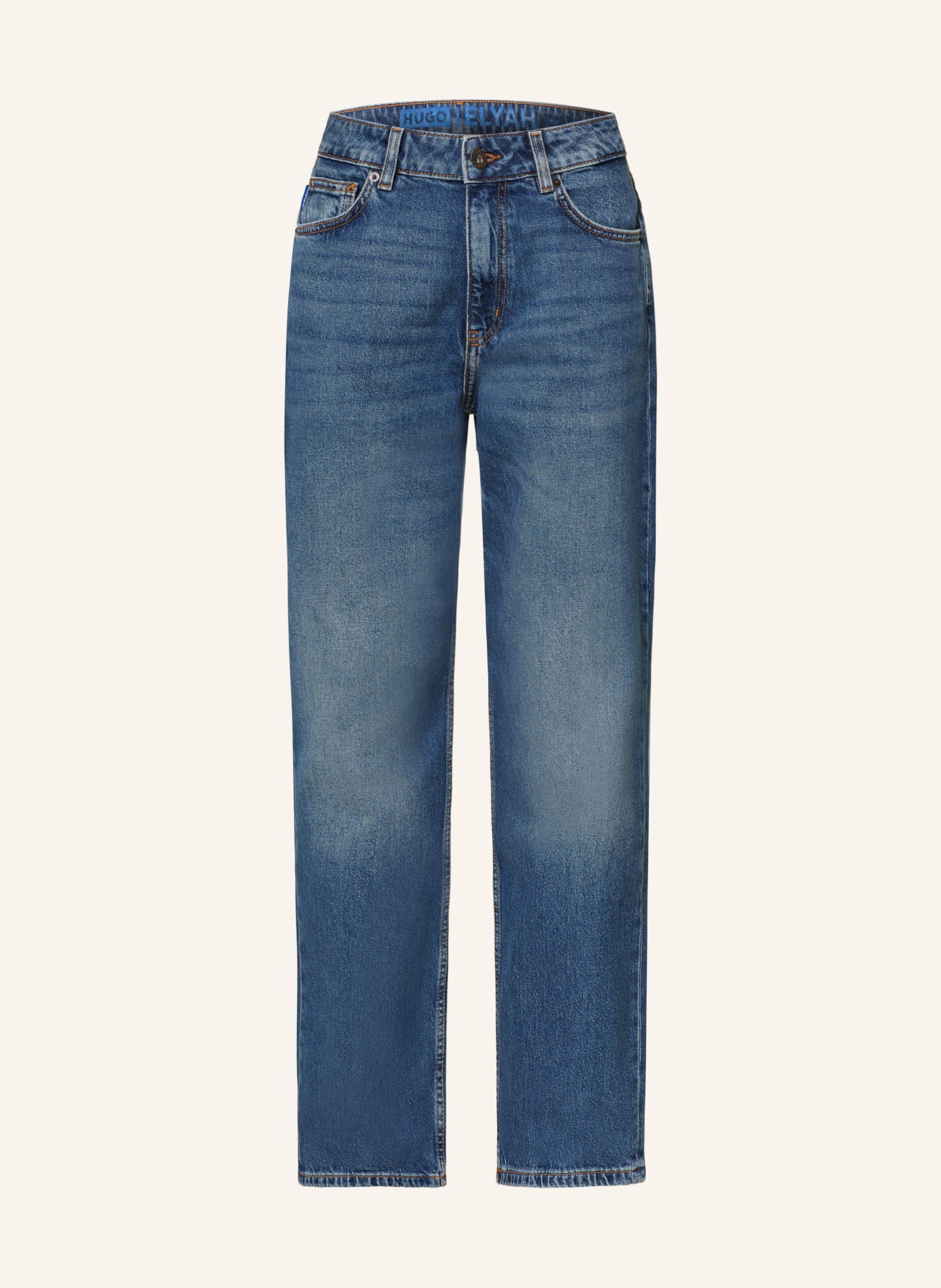 HUGO BLUE Straight jeans ELYAH, Color: 427 MEDIUM BLUE (Image 1)