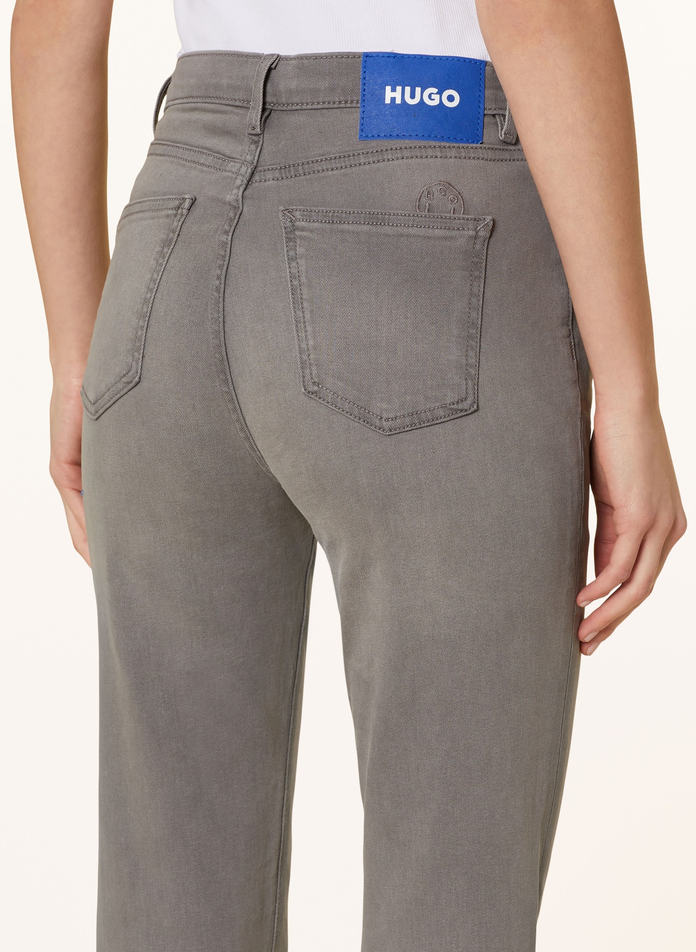HUGO BLUE Skinny Jeans MALU, Farbe: 026 DARK GREY (Bild 5)