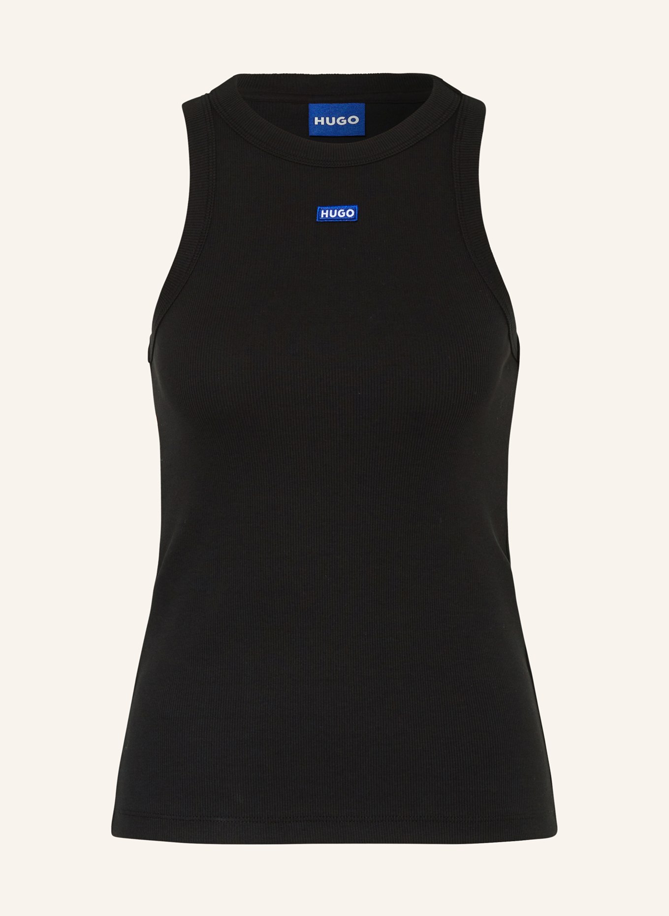 HUGO BLUE Top EASY TANK, Kolor: CZARNY (Obrazek 1)