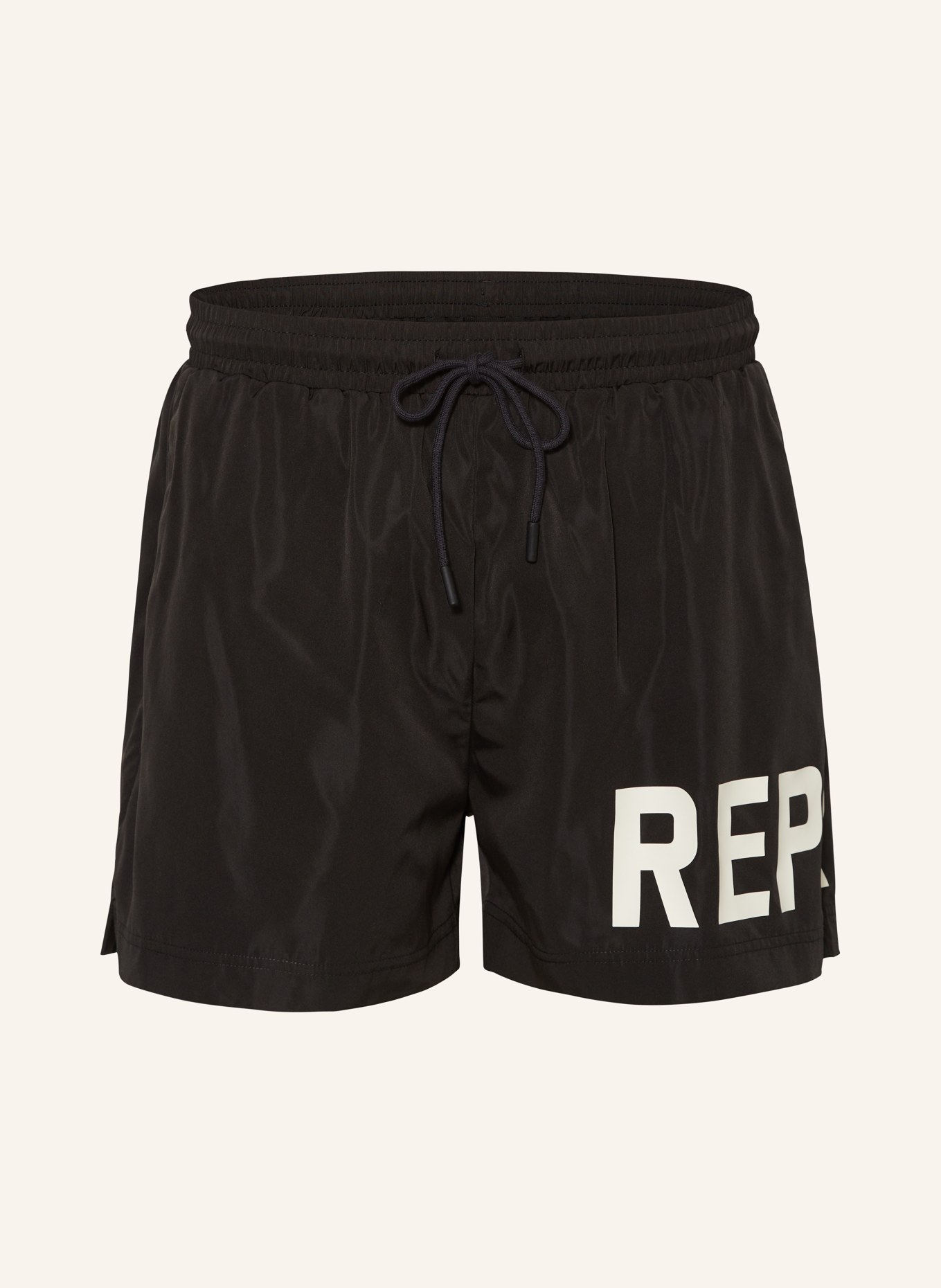 REPRESENT Swim shorts, Color: BLACK (Image 1)