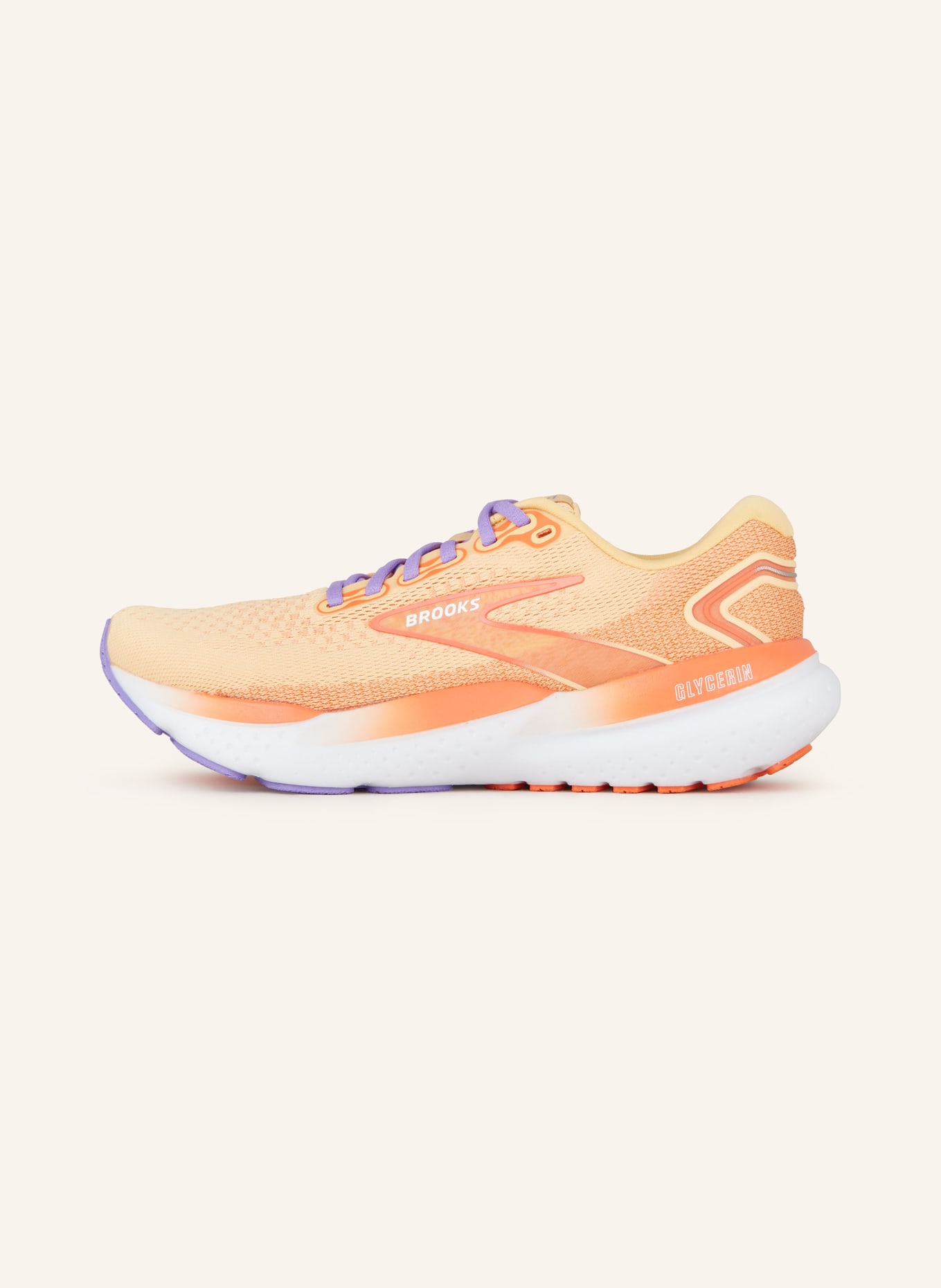 BROOKS Running shoes GLYCERIN 21, Color: LIGHT ORANGE (Image 4)