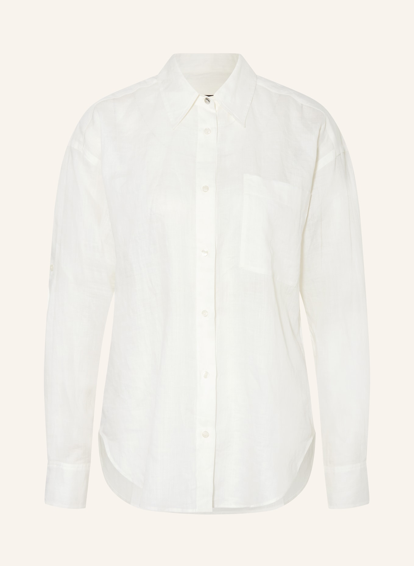BOSS Shirt blouse BOSTIK, Color: WHITE (Image 1)