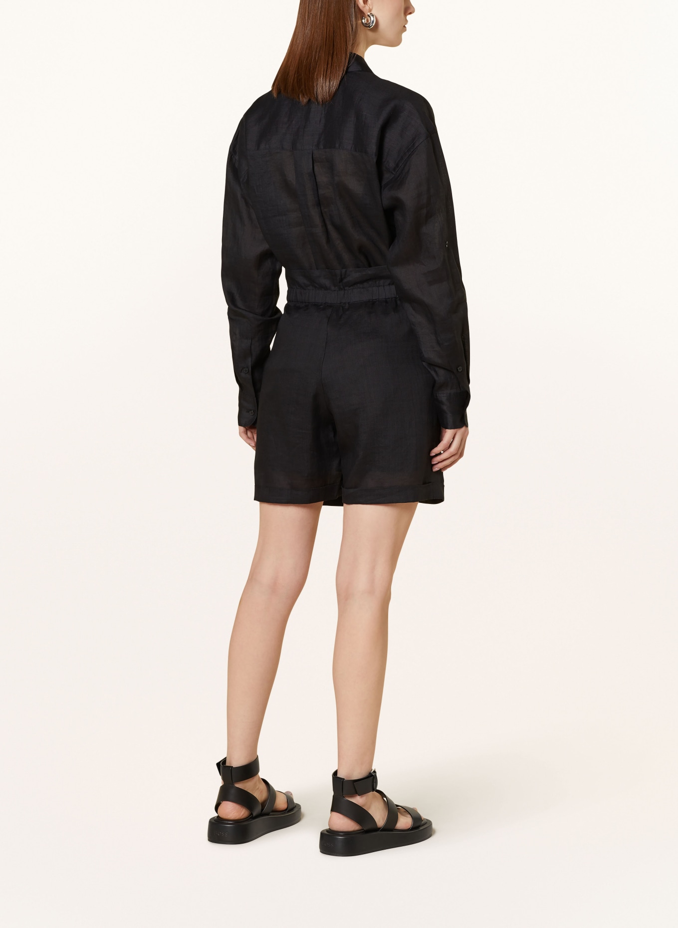 BOSS Shorts TURRINA, Color: BLACK (Image 3)