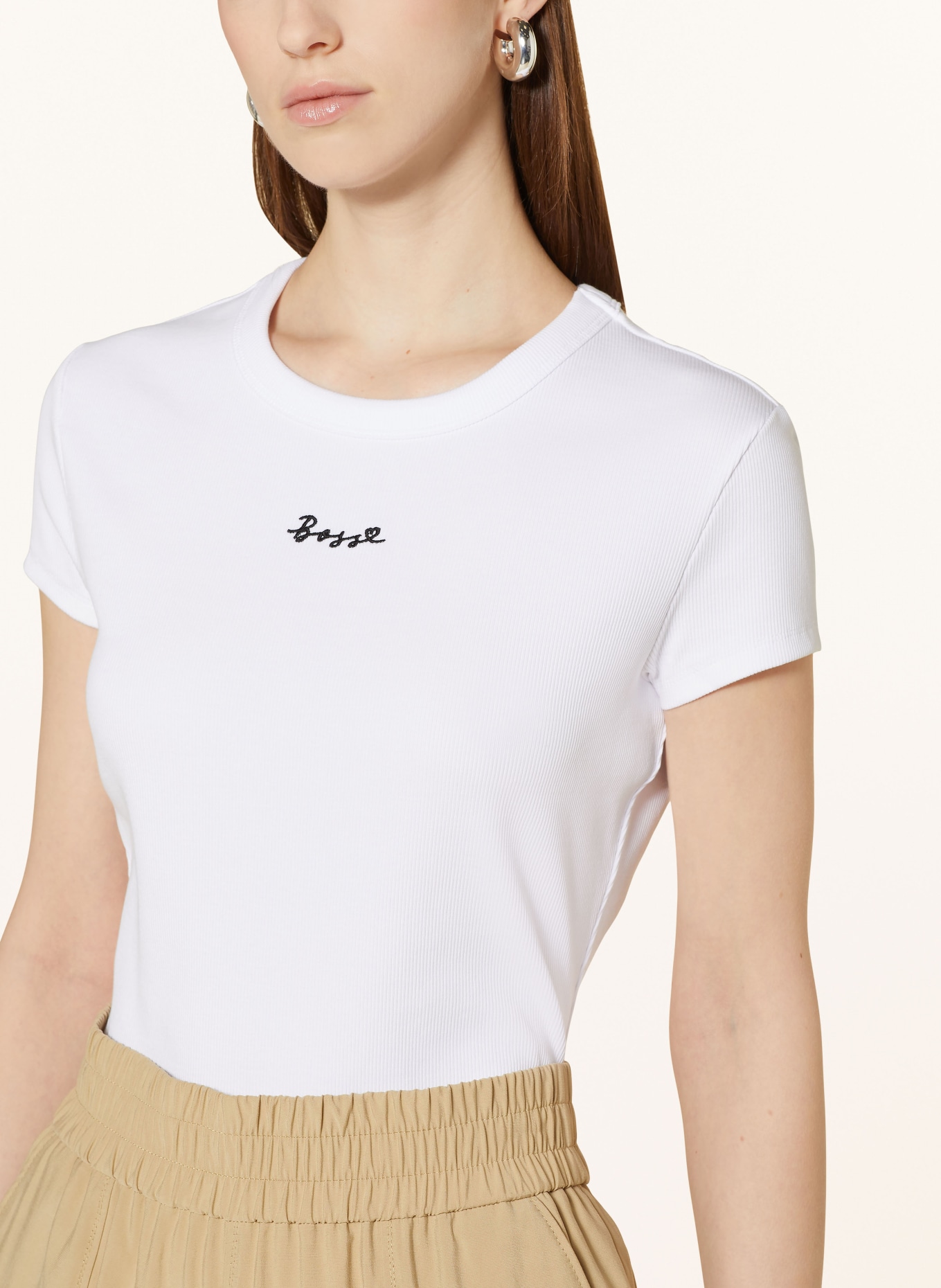 BOSS T-shirt ESIM, Color: WHITE (Image 4)