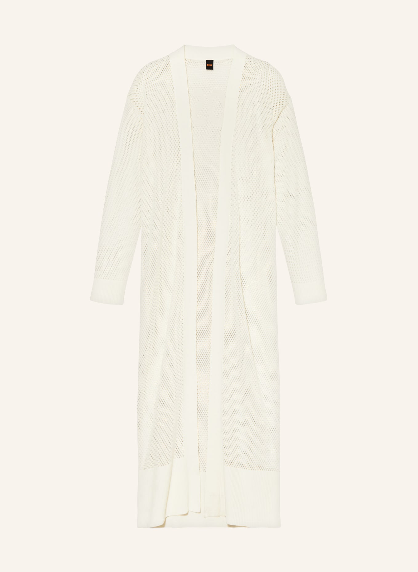 BOSS Knit cardigan FUZIZI, Color: WHITE (Image 1)