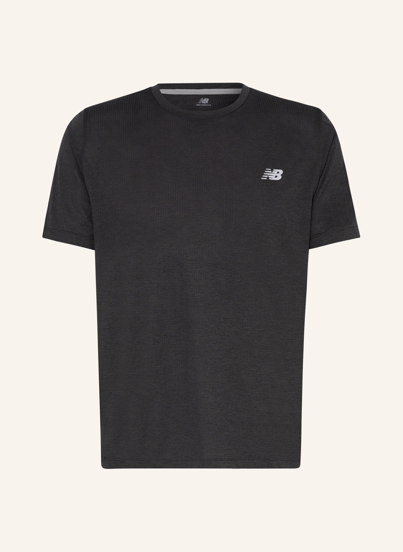 new balance Running shirt NB ATHLETICS, Color: BLACK (Image 1)