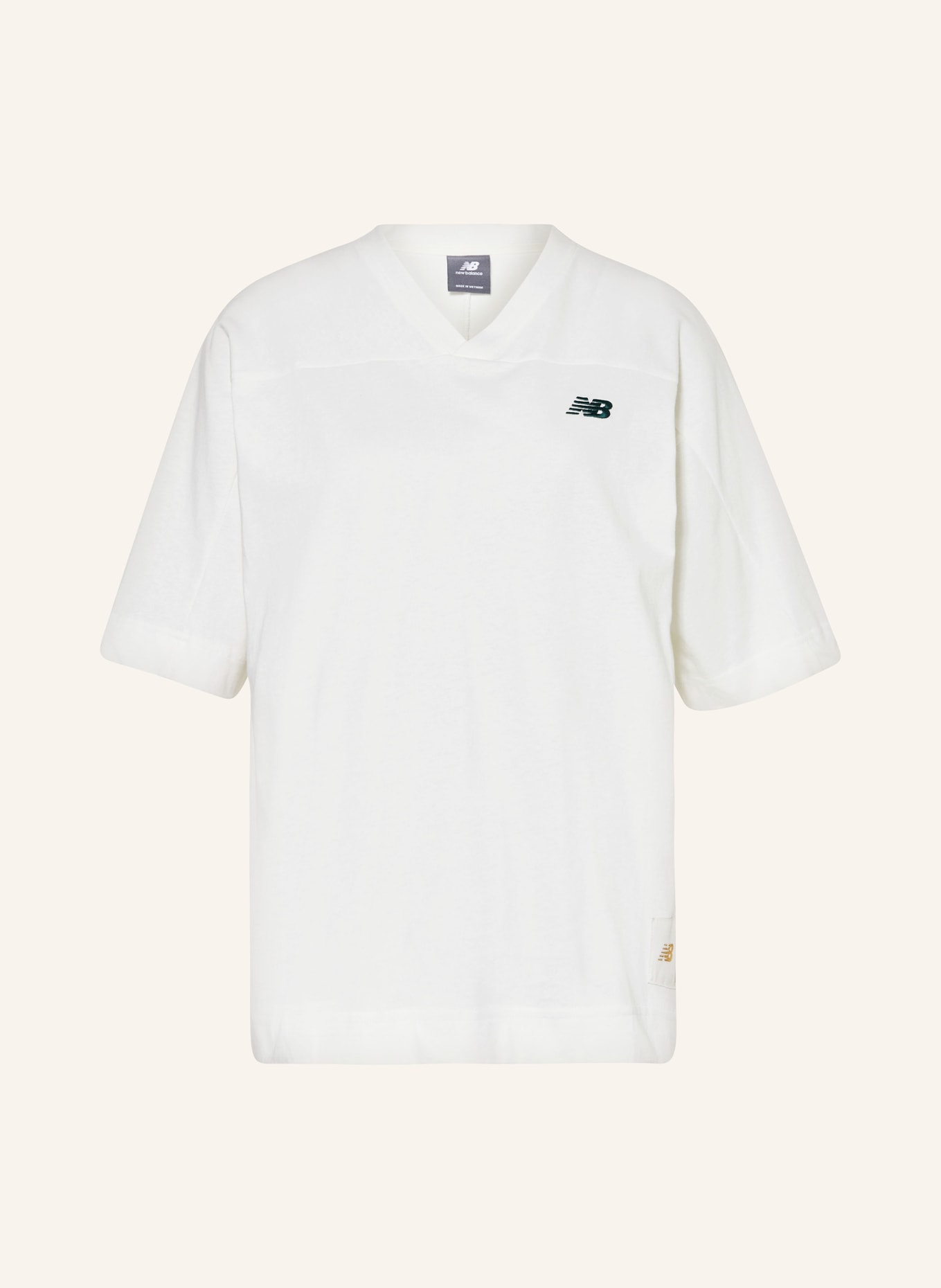 new balance T-shirt, Color: WHITE (Image 1)
