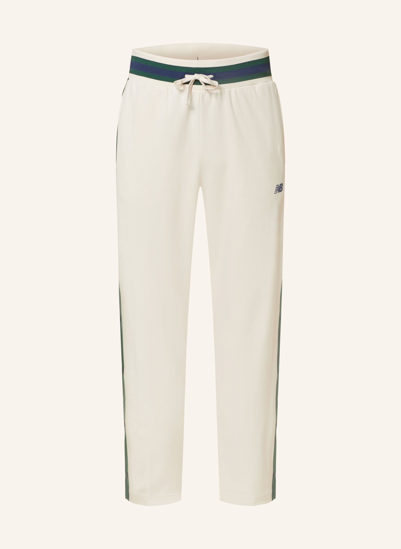 new balance Spodnie dresowe, Kolor: KREMOWY/ CIEMNOZIELONY/ GRANATOWY (Obrazek 1)