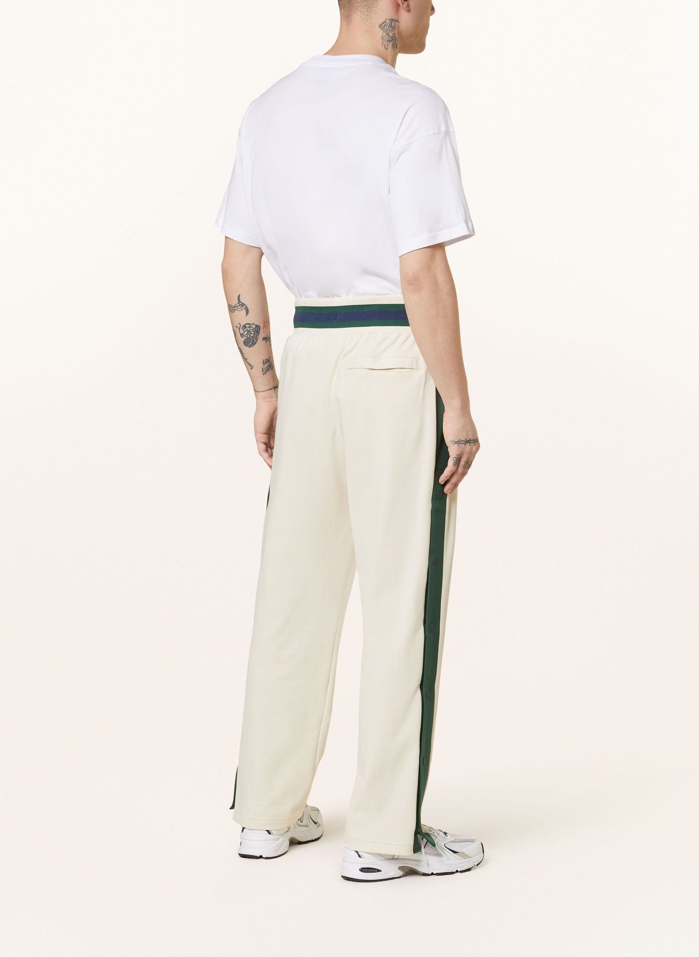 new balance Spodnie dresowe, Kolor: KREMOWY/ CIEMNOZIELONY/ GRANATOWY (Obrazek 3)