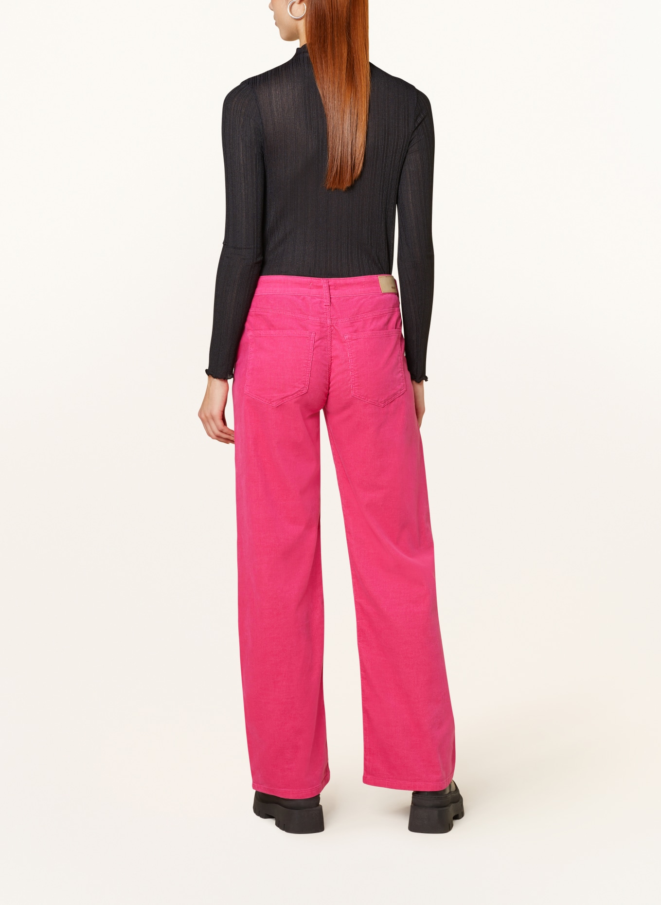 mavi Corduroy trousers MIRACLE, Color: PINK (Image 3)