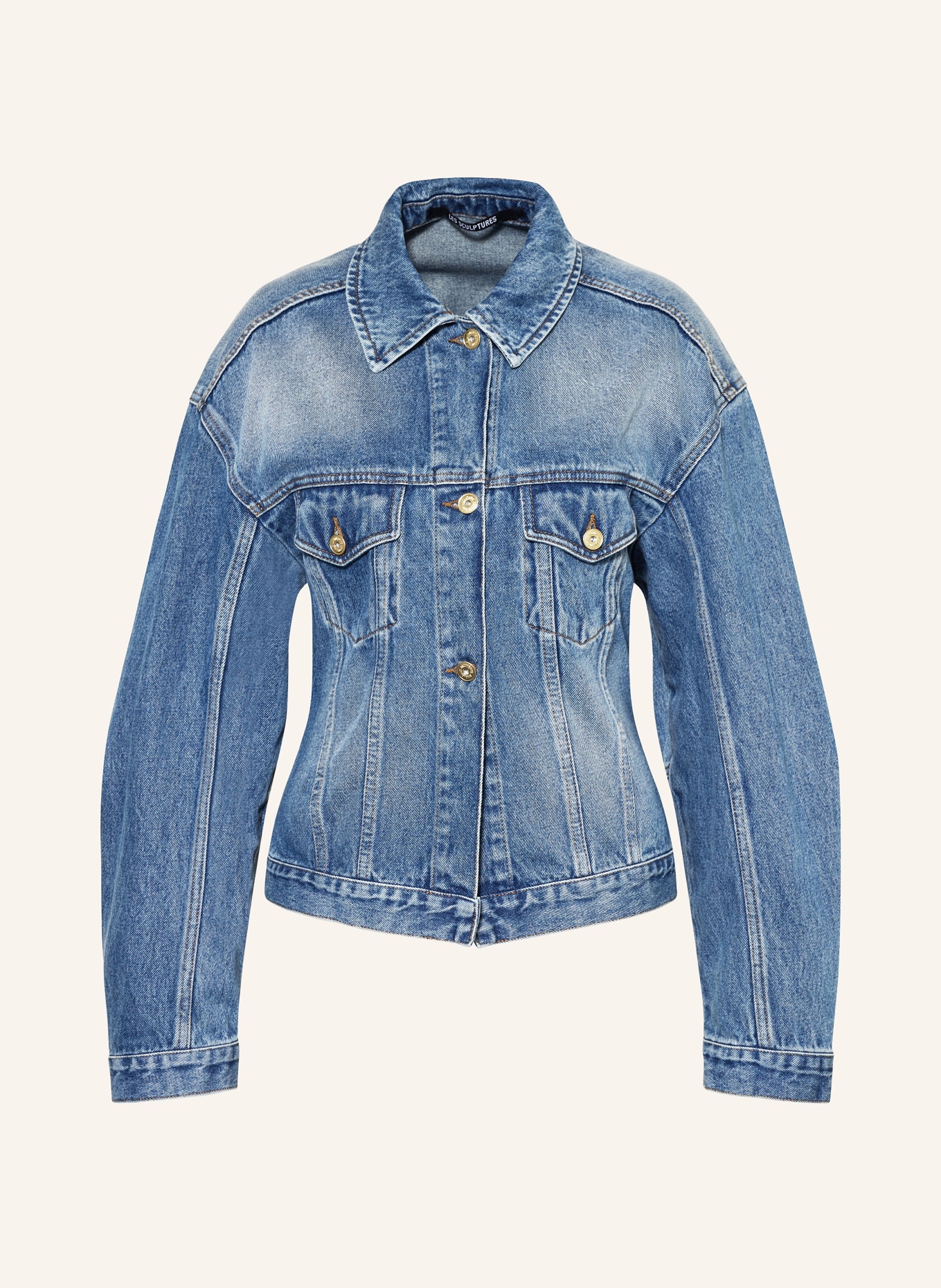 JACQUEMUS Denim jacket LA VESTE DE-NÎMES, Color: BLUE (Image 1)