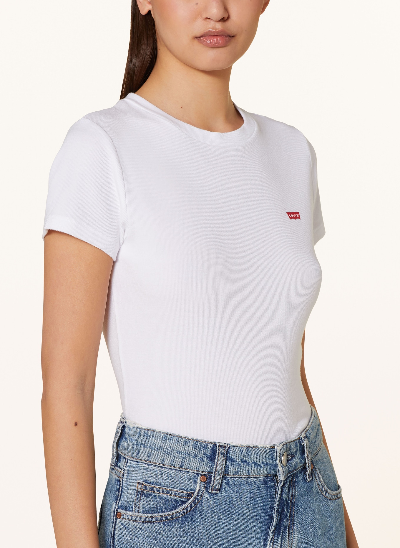 Levi's® T-shirt, Color: WHITE (Image 4)
