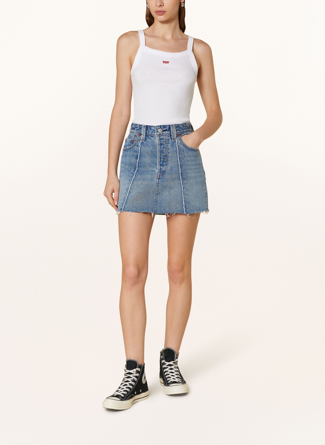 Levi's® Cropped-Top, Farbe: WEISS (Bild 2)