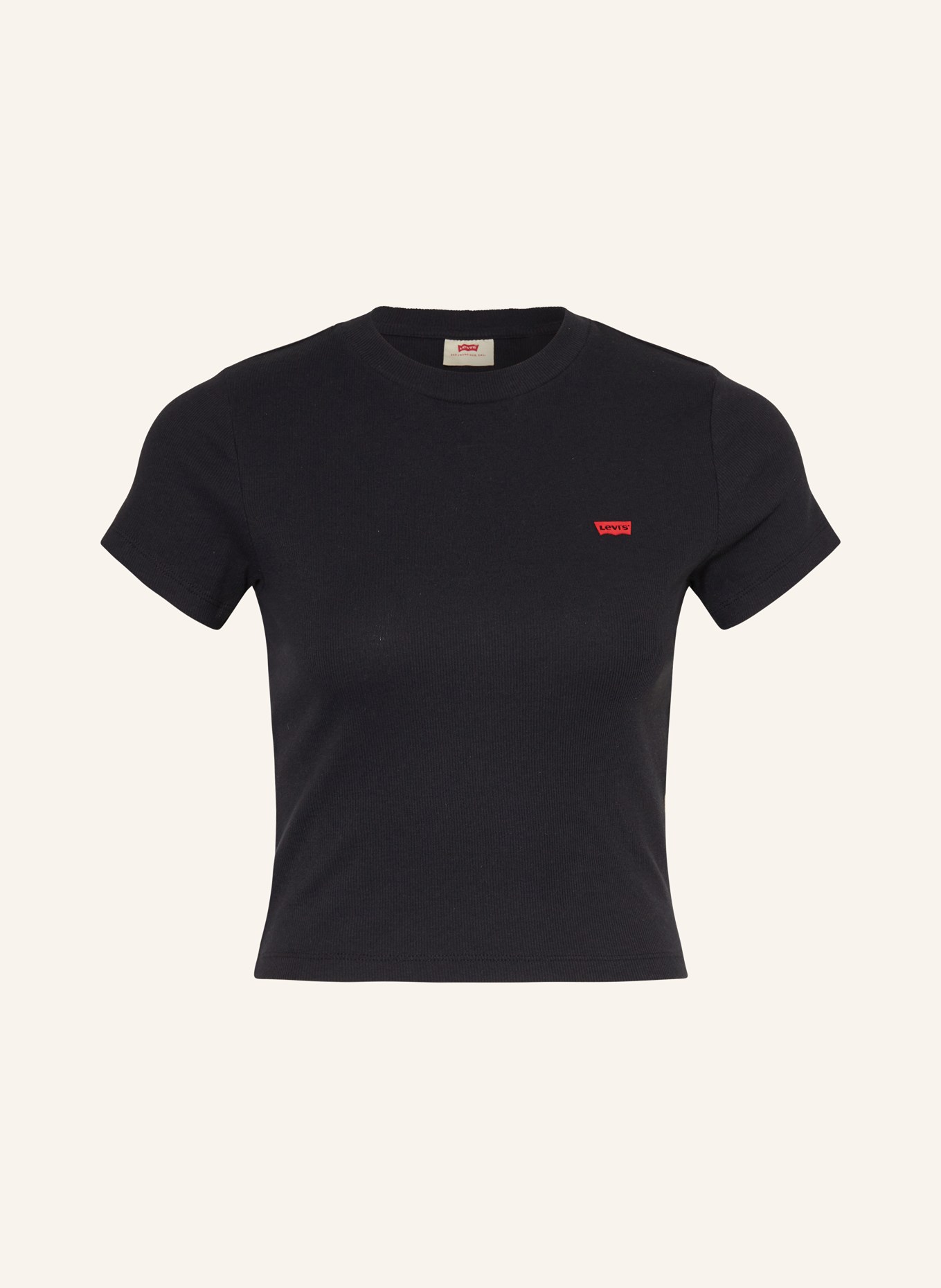 Levi's® Cropped tričko, Barva: ČERNÁ (Obrázek 1)