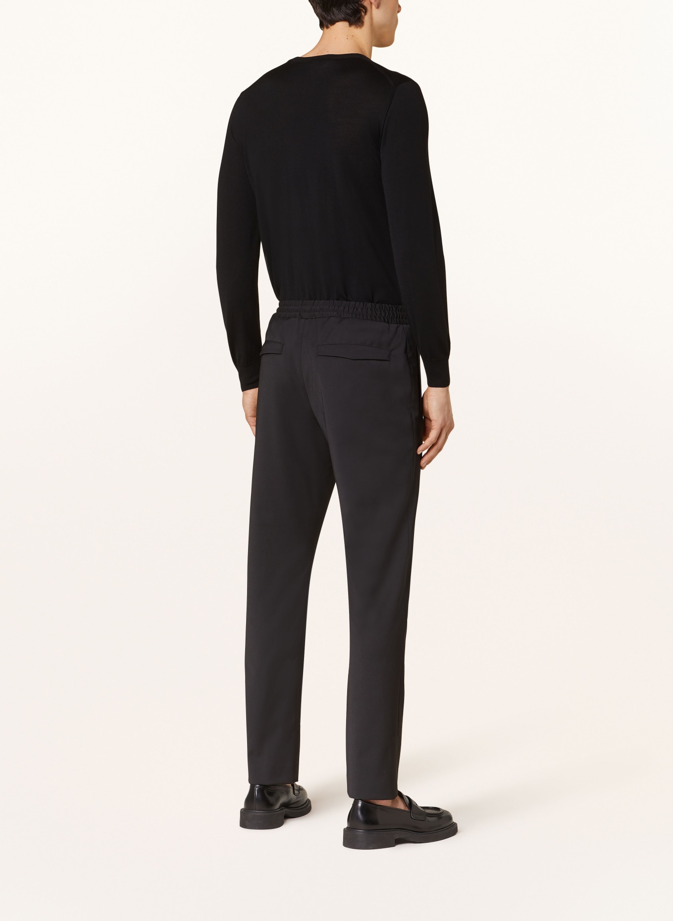 PT TORINO Trousers slim fit, Color: BLACK (Image 3)