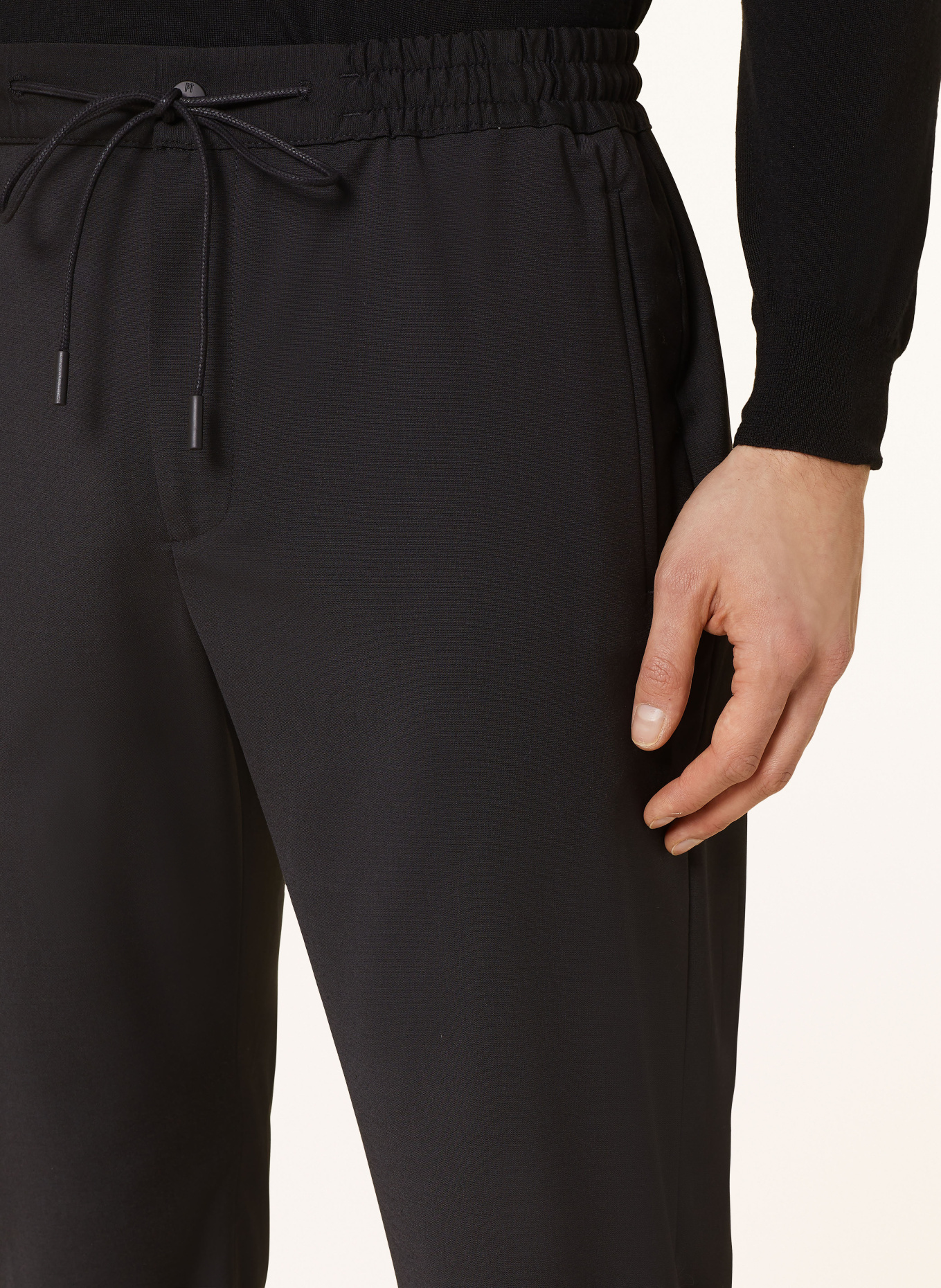 PT TORINO Trousers slim fit, Color: BLACK (Image 5)