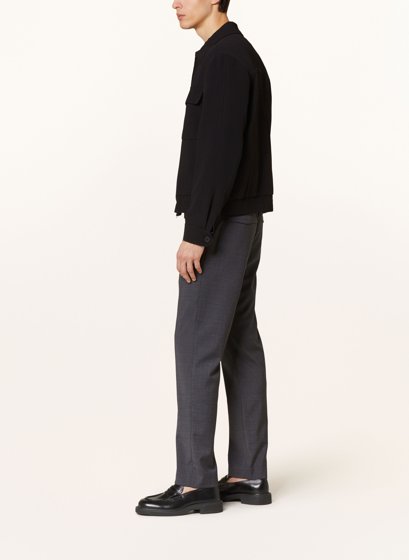 PT TORINO Trousers slim fit, Color: GRAY (Image 4)