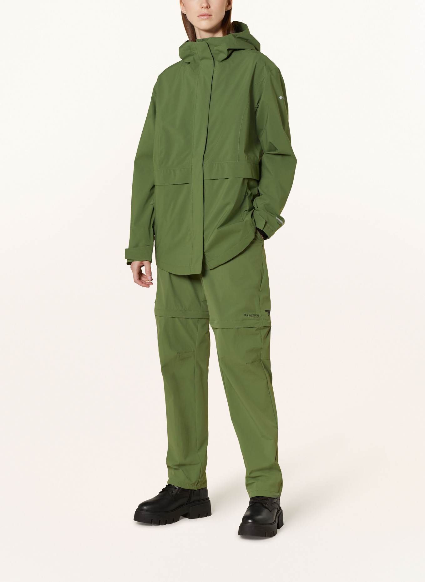 Columbia Rain jacket ALTBOUND, Color: GREEN (Image 2)