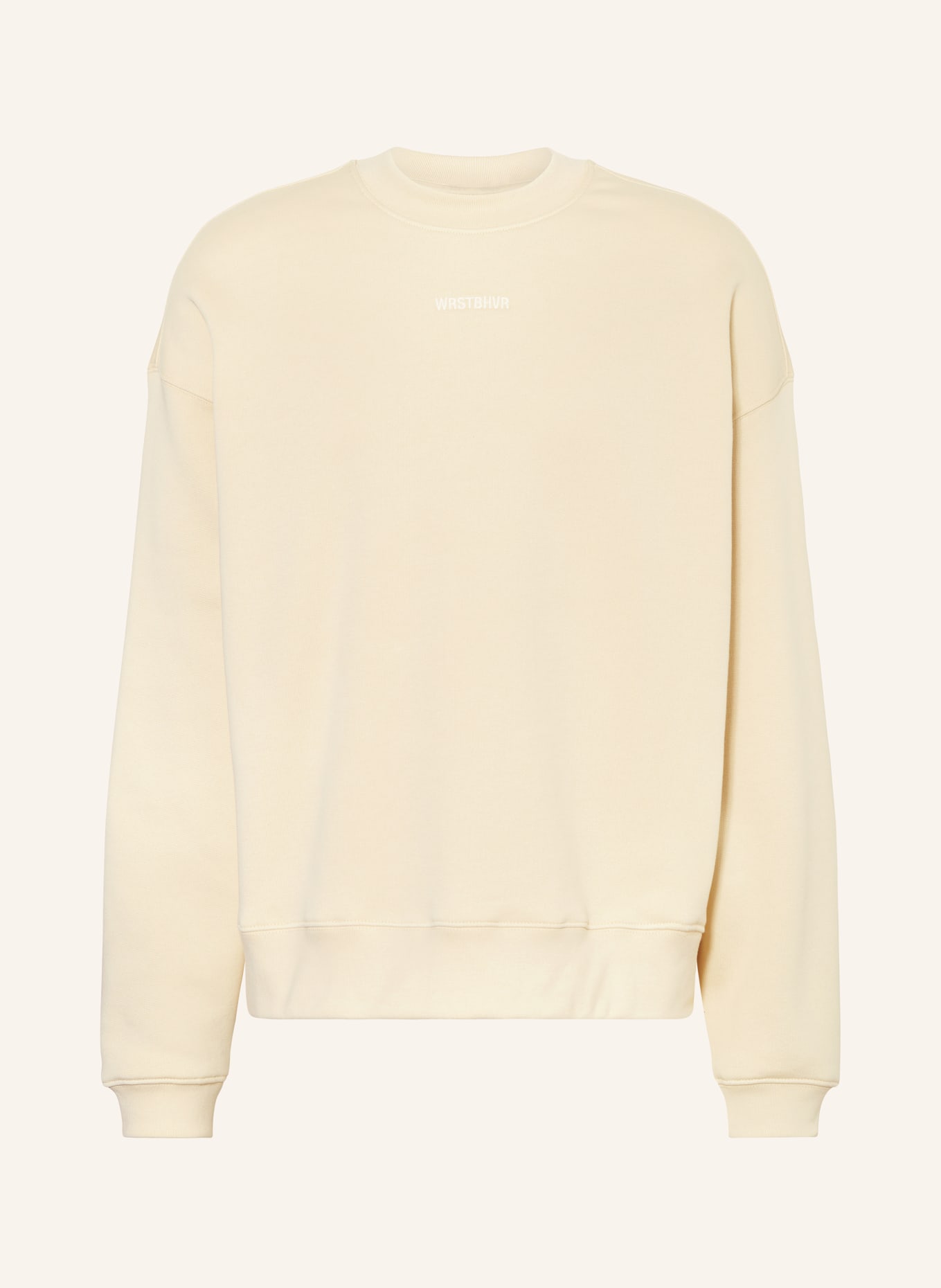 WRSTBHVR Oversized sweatshirt NUBI, Color: LIGHT BROWN (Image 1)