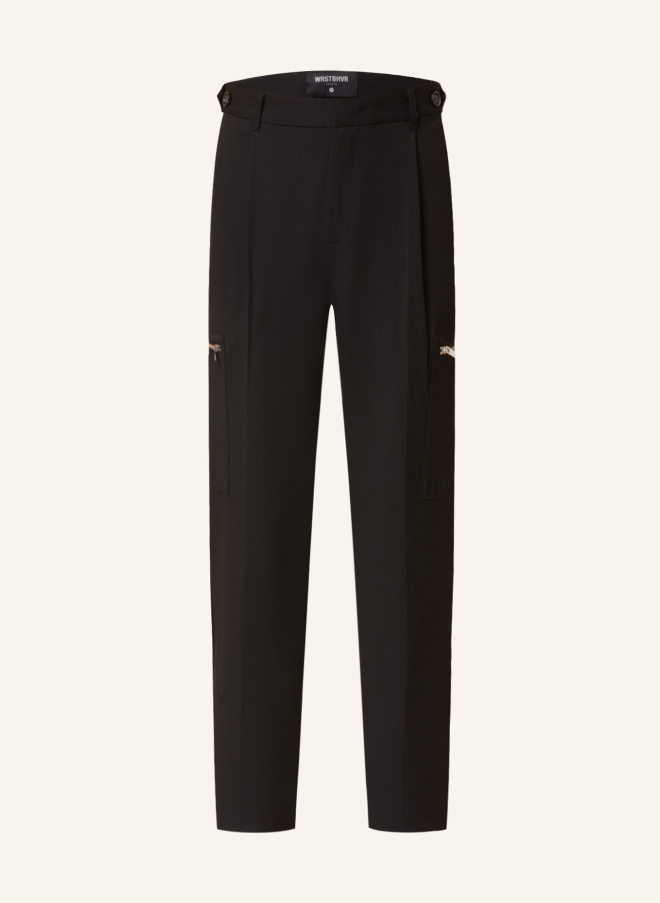 WRSTBHVR Trousers DAREK regular fit, Color: BLACK (Image 1)