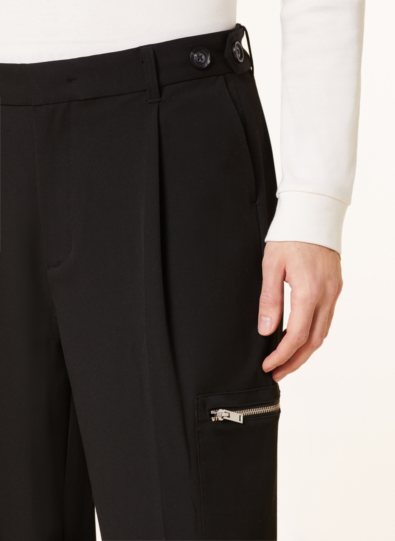 WRSTBHVR Trousers DAREK regular fit, Color: BLACK (Image 5)