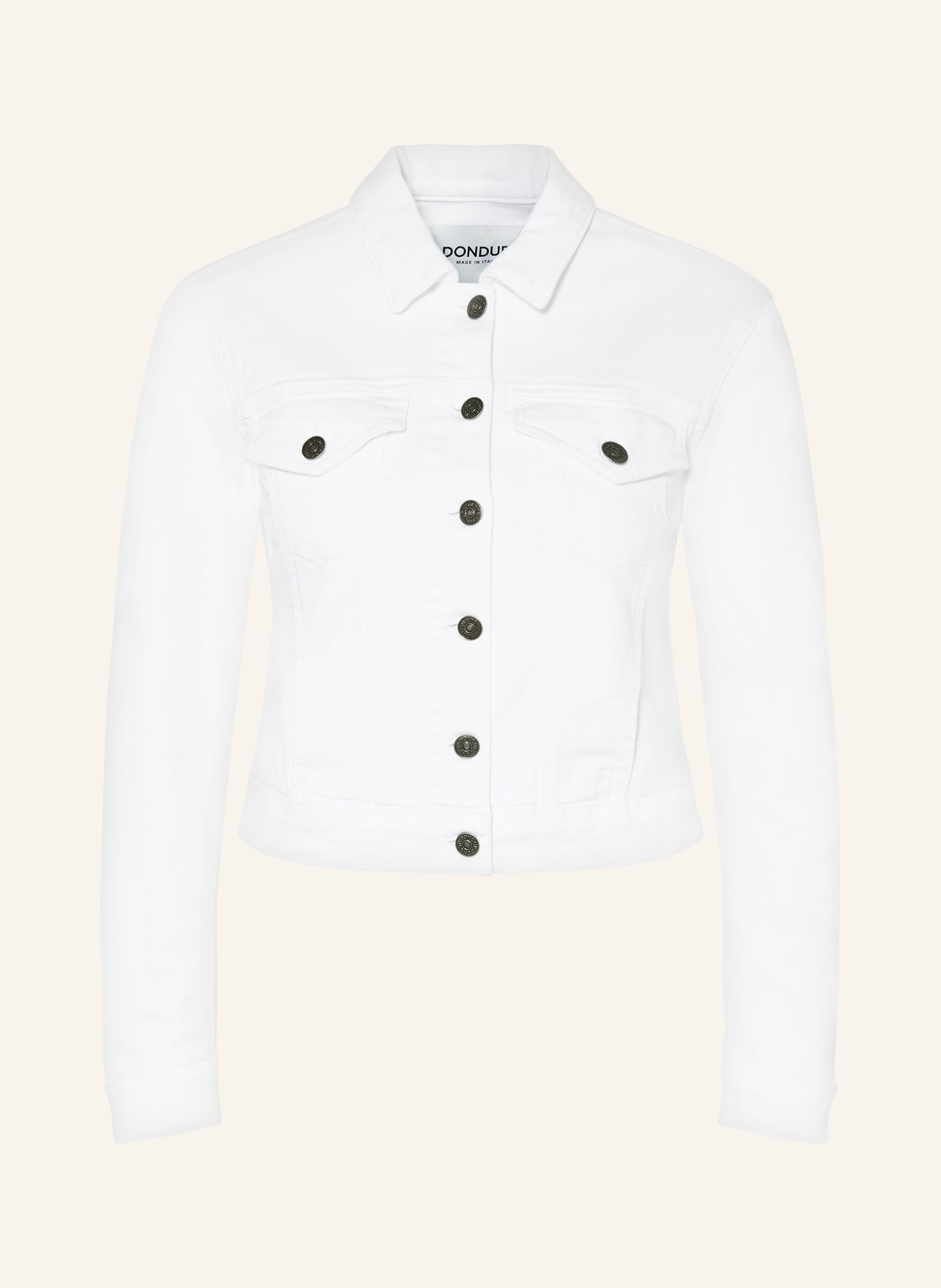 Dondup Denim jacket, Color: WHITE (Image 1)