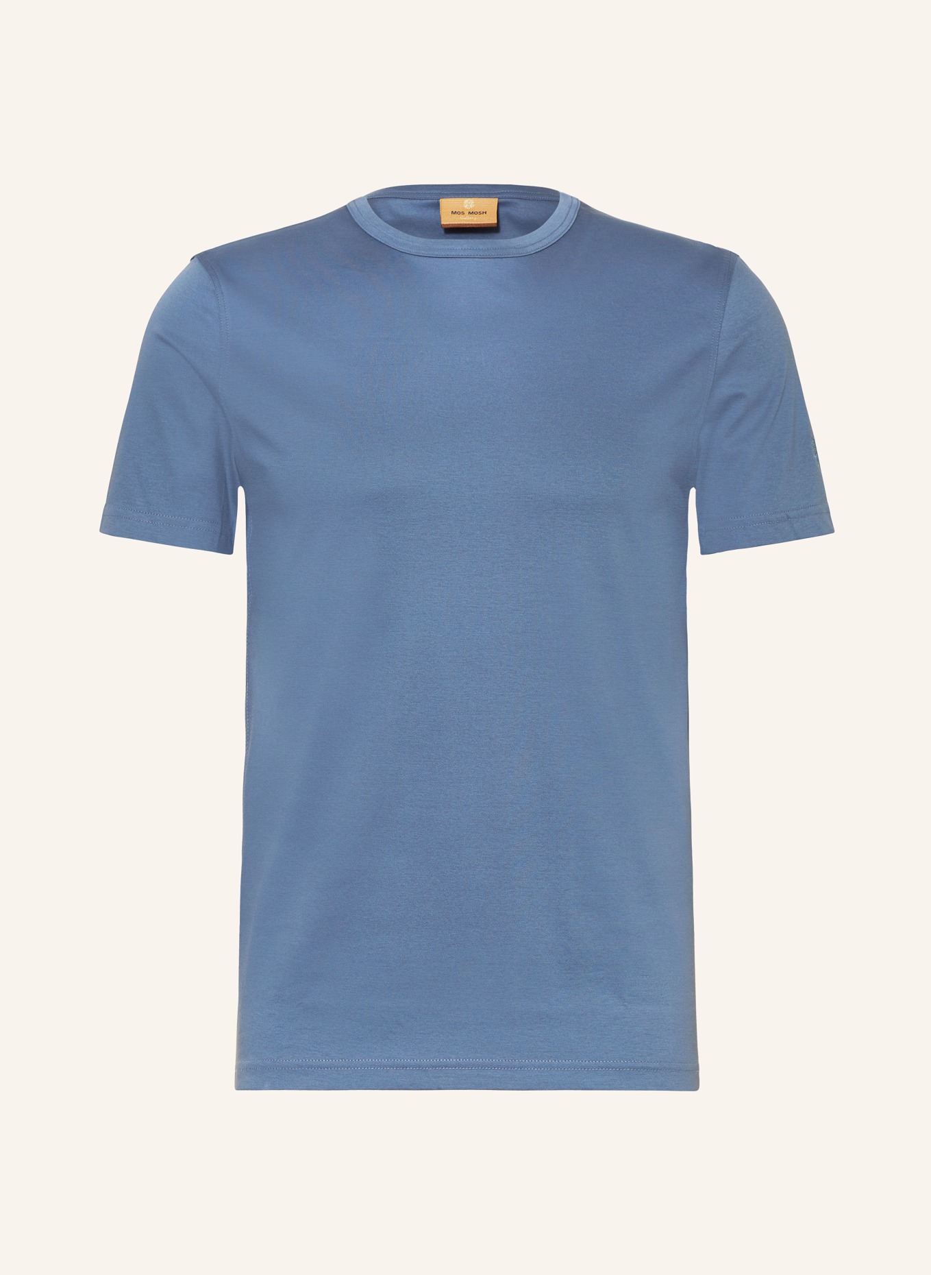 MOS MOSH Gallery T-shirt PERRY CRUNCH: NIEBIESKI