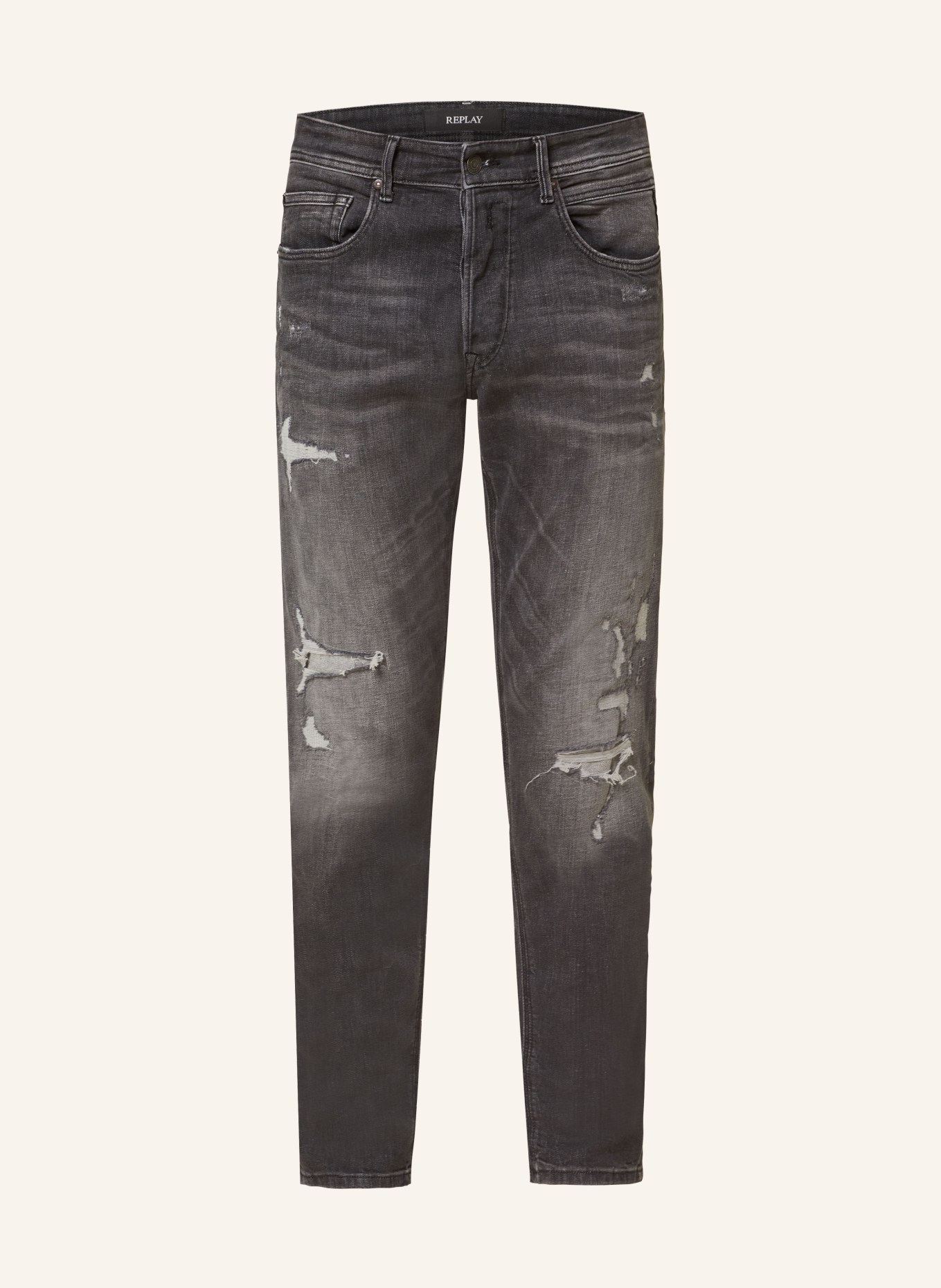 REPLAY Jeans WILLBI Regular Slim Fit, Farbe: 096 MEDIUM GREY (Bild 1)