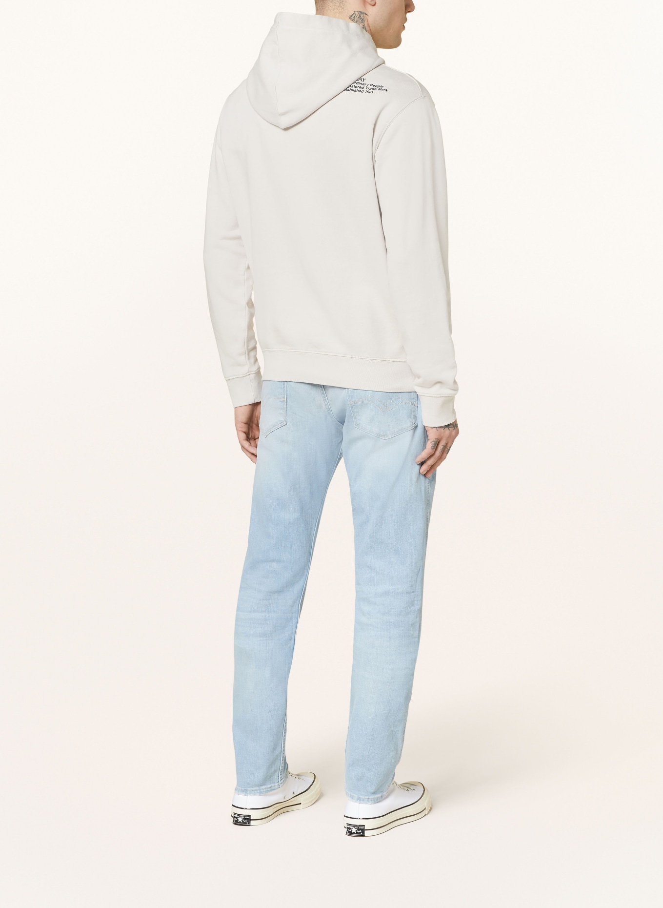 REPLAY Jeans extra slim fit, Color: 010 LIGHT BLUE (Image 3)