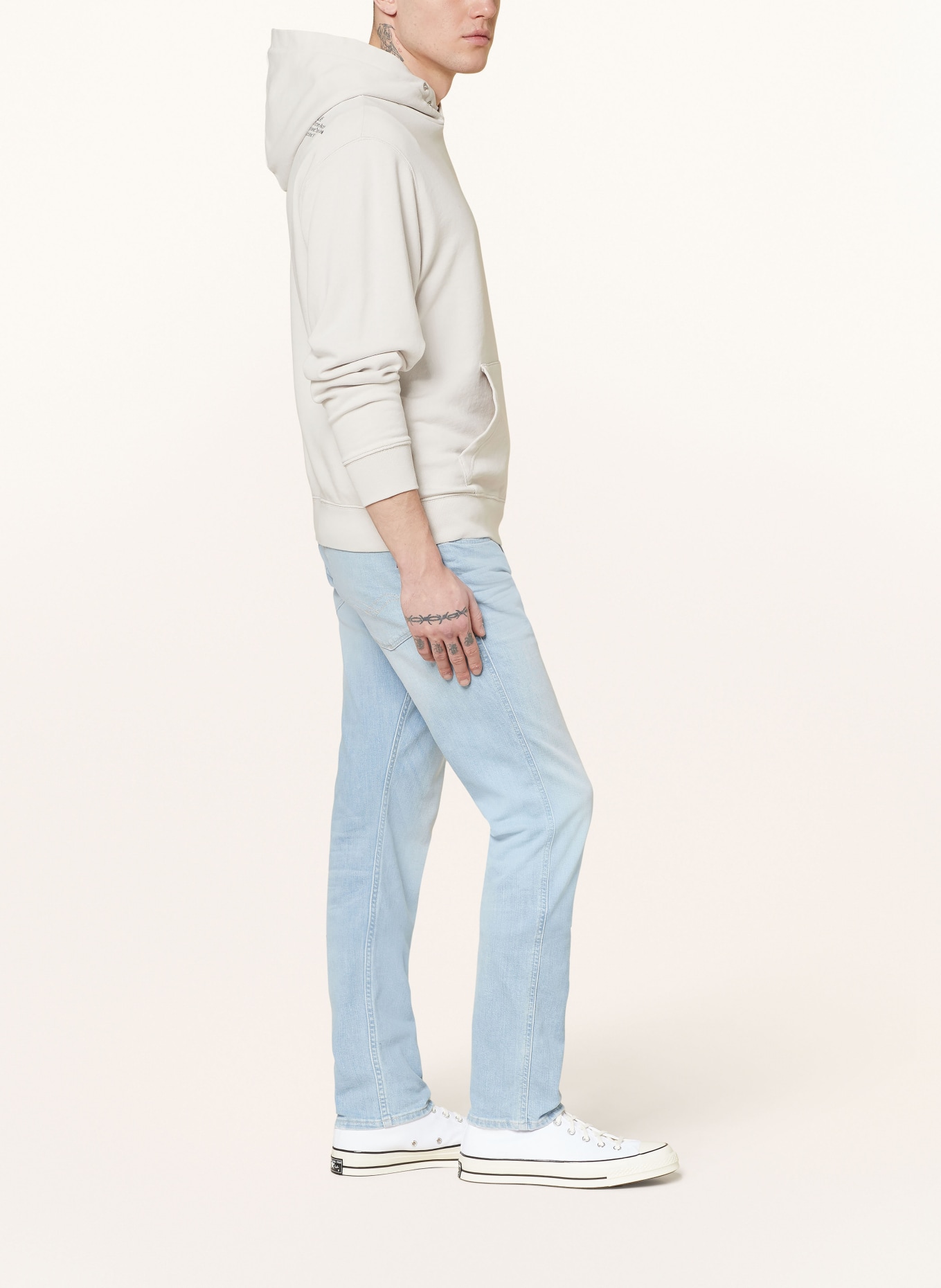 REPLAY Jeans Extra Slim Fit, Farbe: 010 LIGHT BLUE (Bild 4)