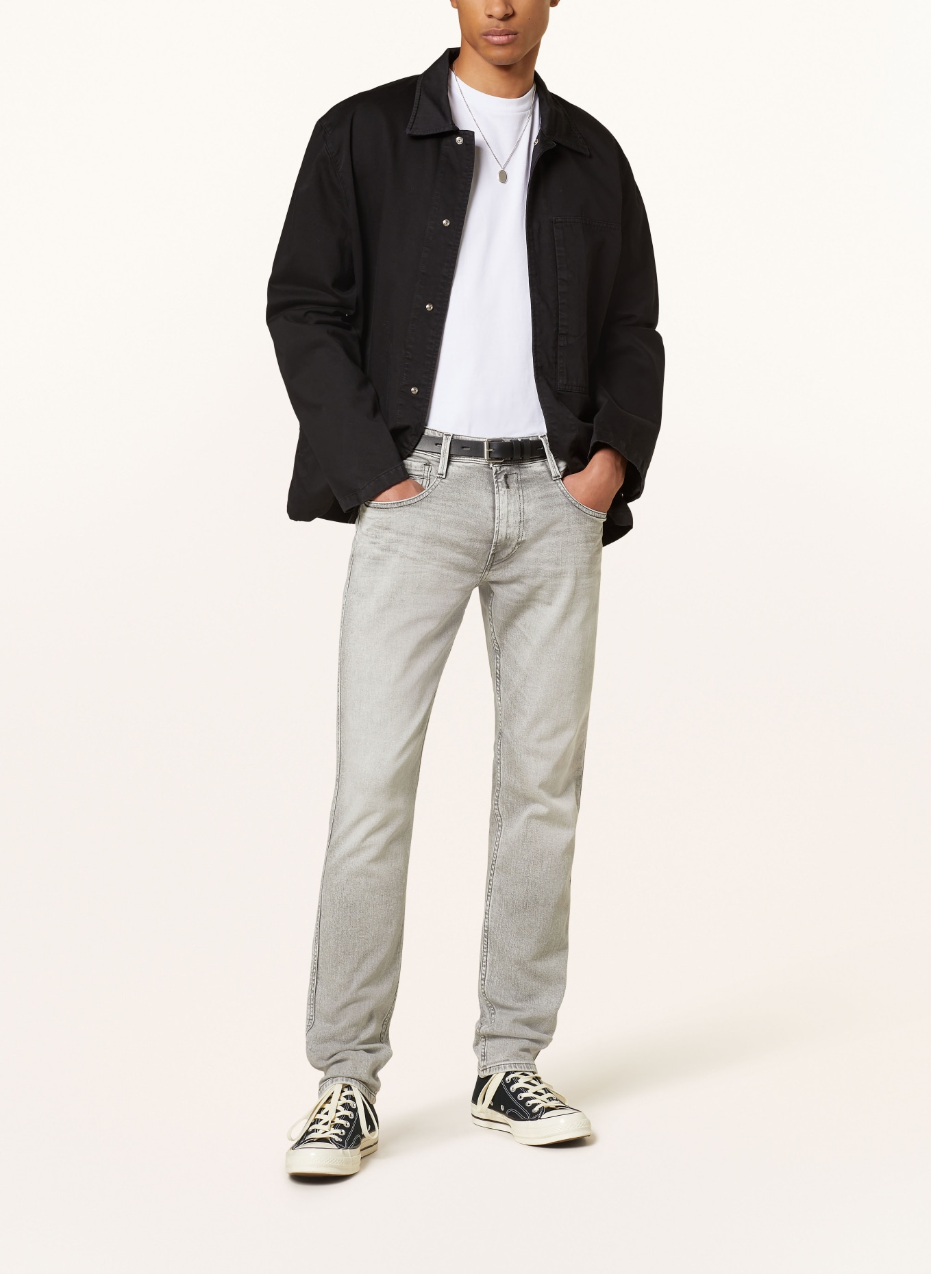 REPLAY Jeans ANBASS slim fit, Color: GRAY (Image 2)