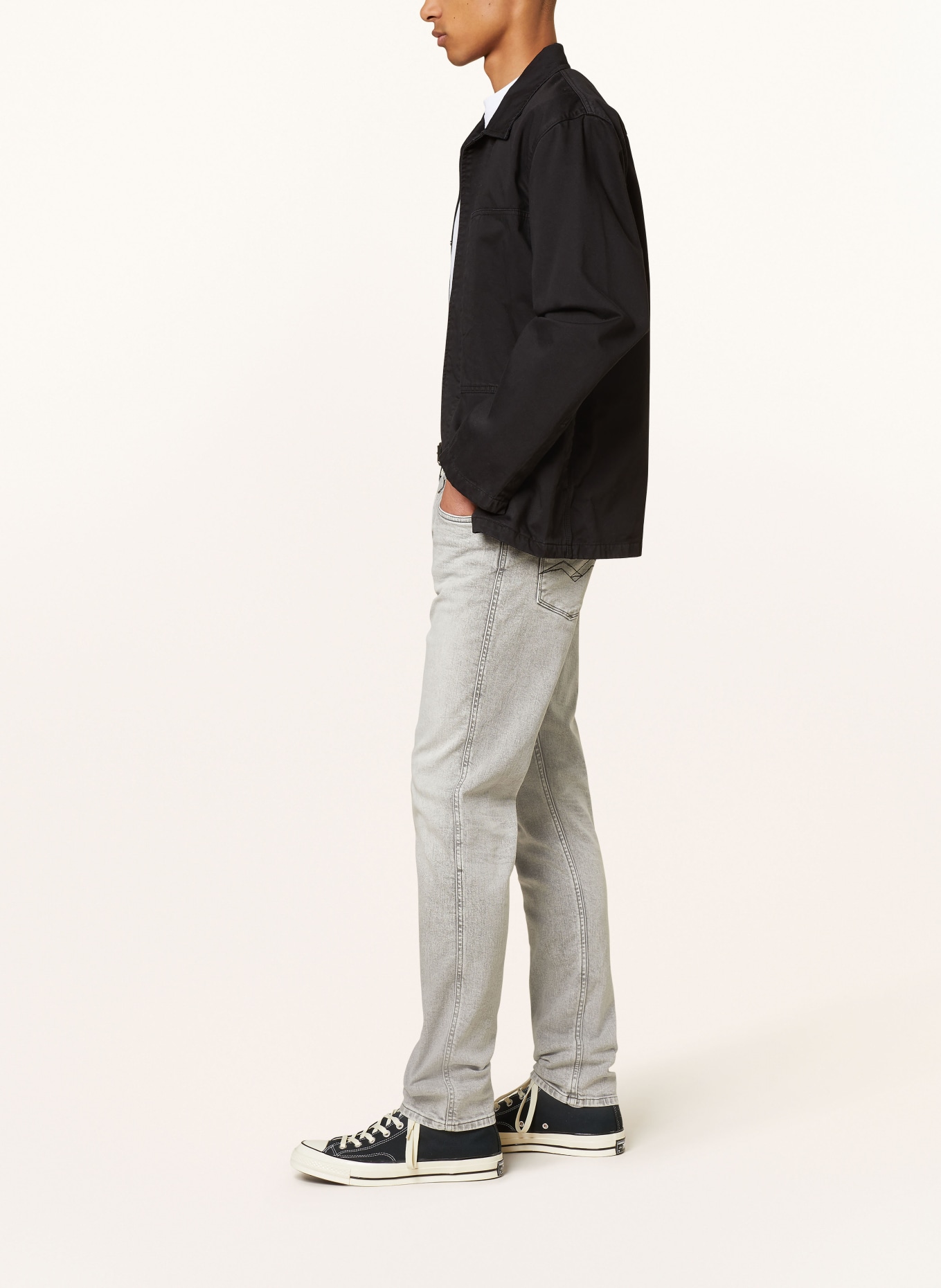 REPLAY Jeans ANBASS Slim Fit, Farbe: GRAU (Bild 4)