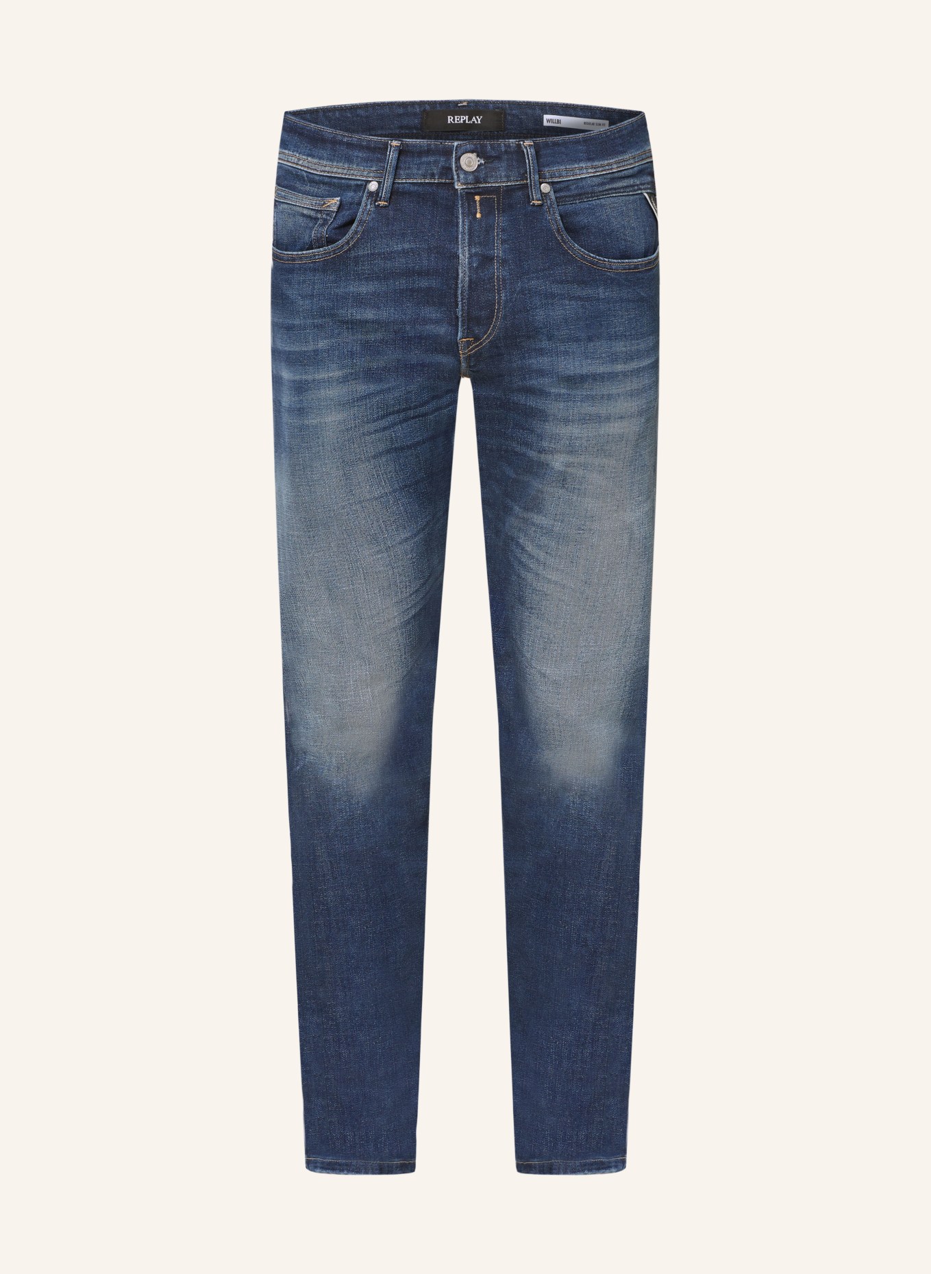 REPLAY Jeans slim fit, Color: 007 DARK BLUE (Image 1)