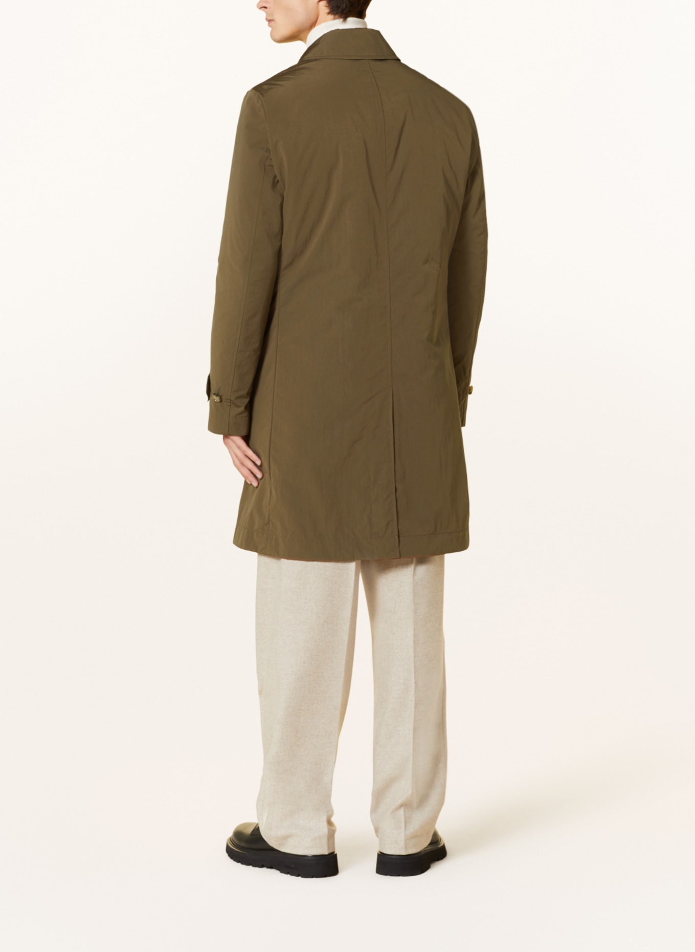 BOSS Mantel CAM mit herausnehmbarer Blende, Farbe: DUNKELBRAUN (Bild 3)