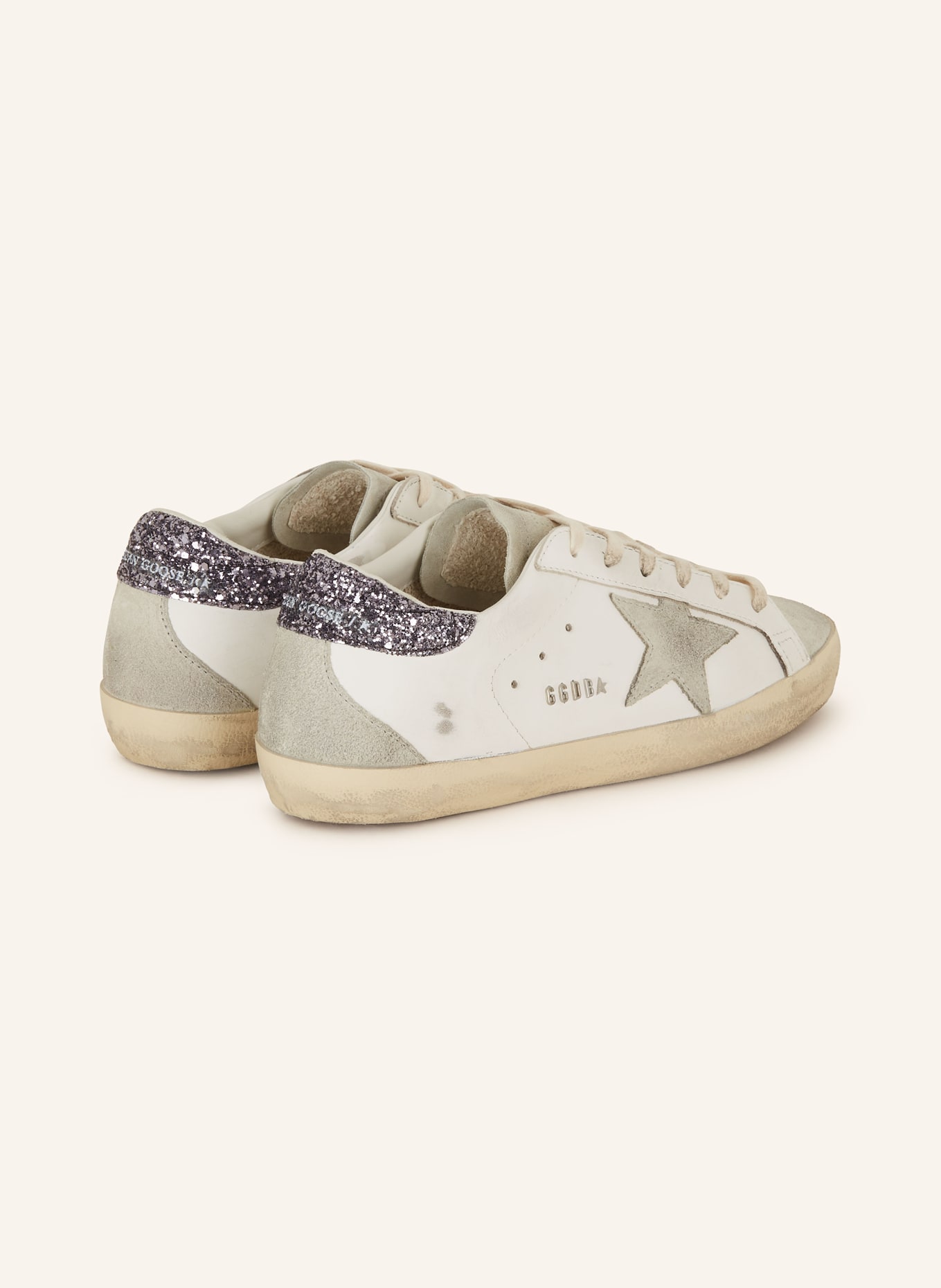 GOLDEN GOOSE Sneakers SUPERSTAR, Color: WHITE/ LIGHT GRAY (Image 2)