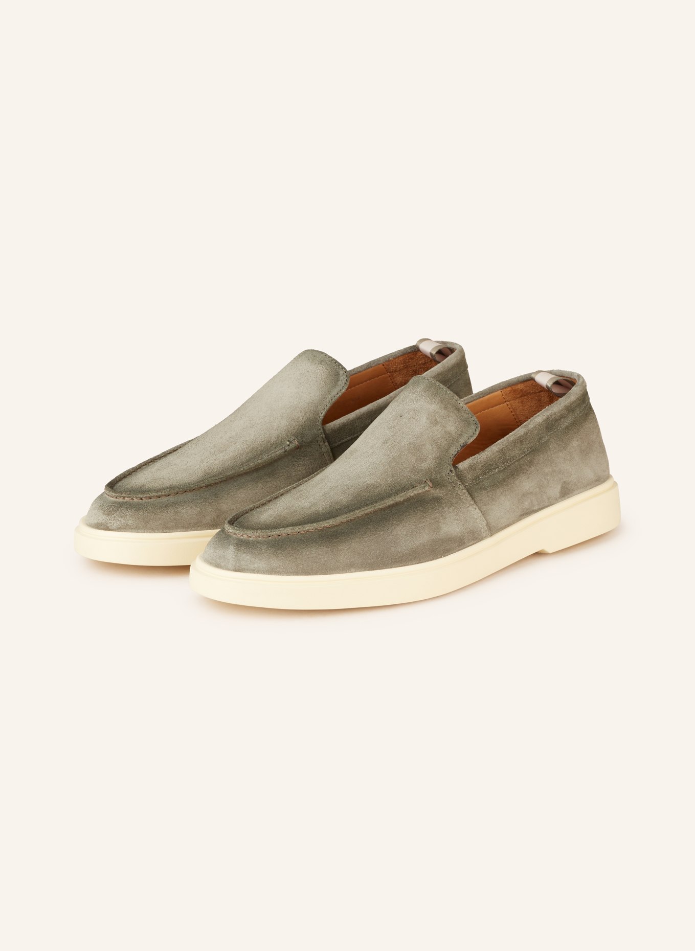 OFFICINE CREATIVE Loafers BONES, Color: G361 SMOKED GREEN (Image 1)