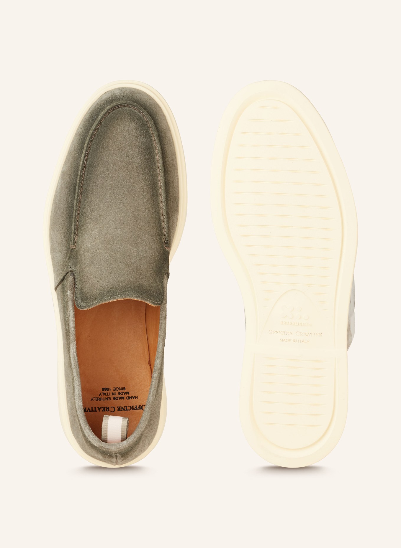 OFFICINE CREATIVE Loafers BONES, Color: G361 SMOKED GREEN (Image 5)