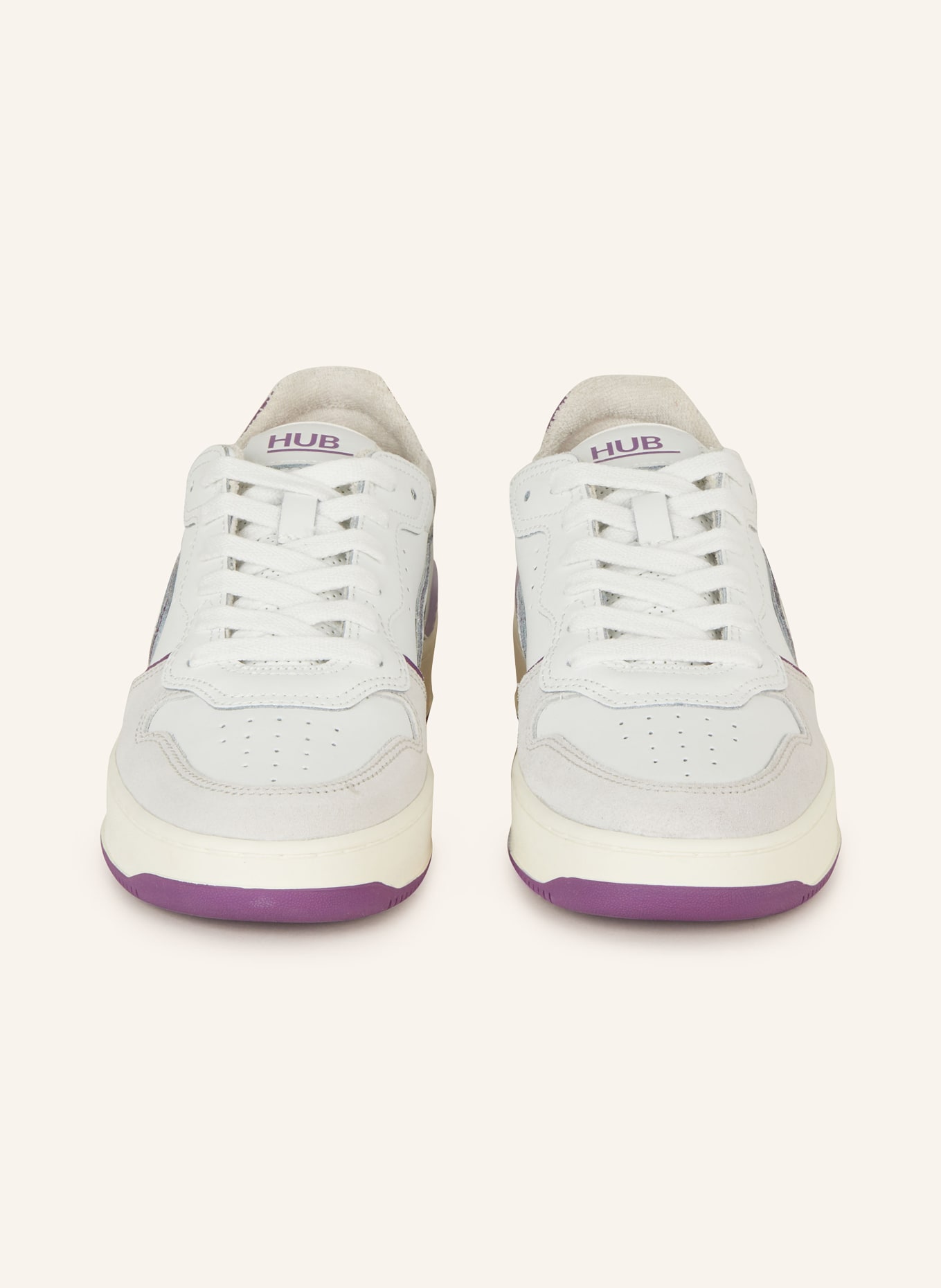 HUB Sneakers SMASH, Color: WHITE/ PURPLE (Image 3)