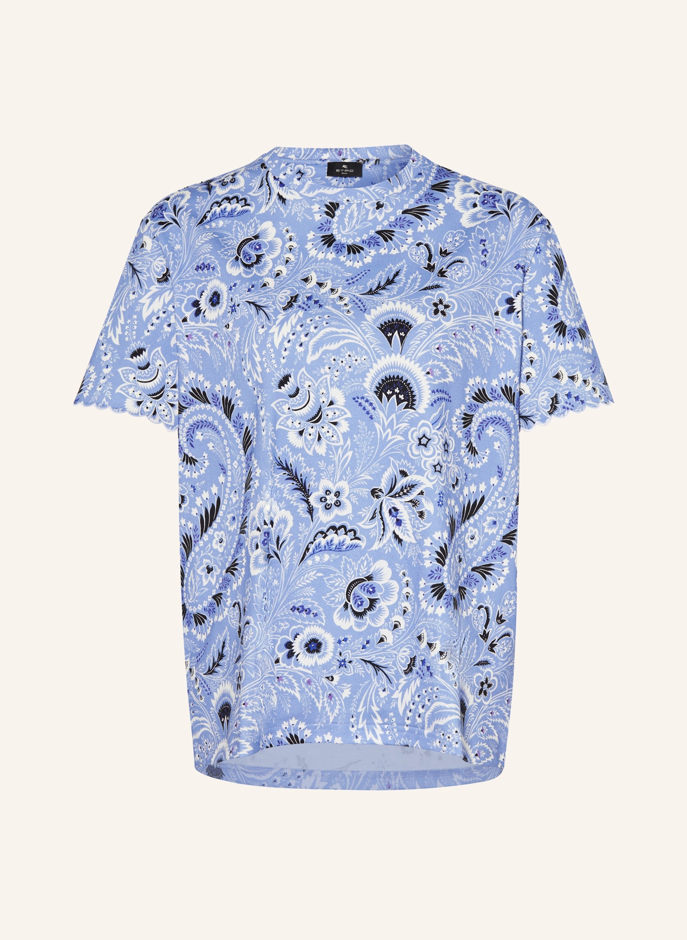 ETRO T-shirt, Color: BLUE/ WHITE/ DARK BLUE (Image 1)