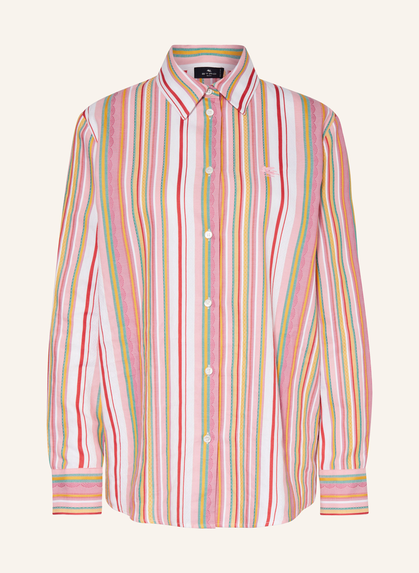 ETRO Shirt blouse, Color: PINK/ WHITE/ GREEN (Image 1)