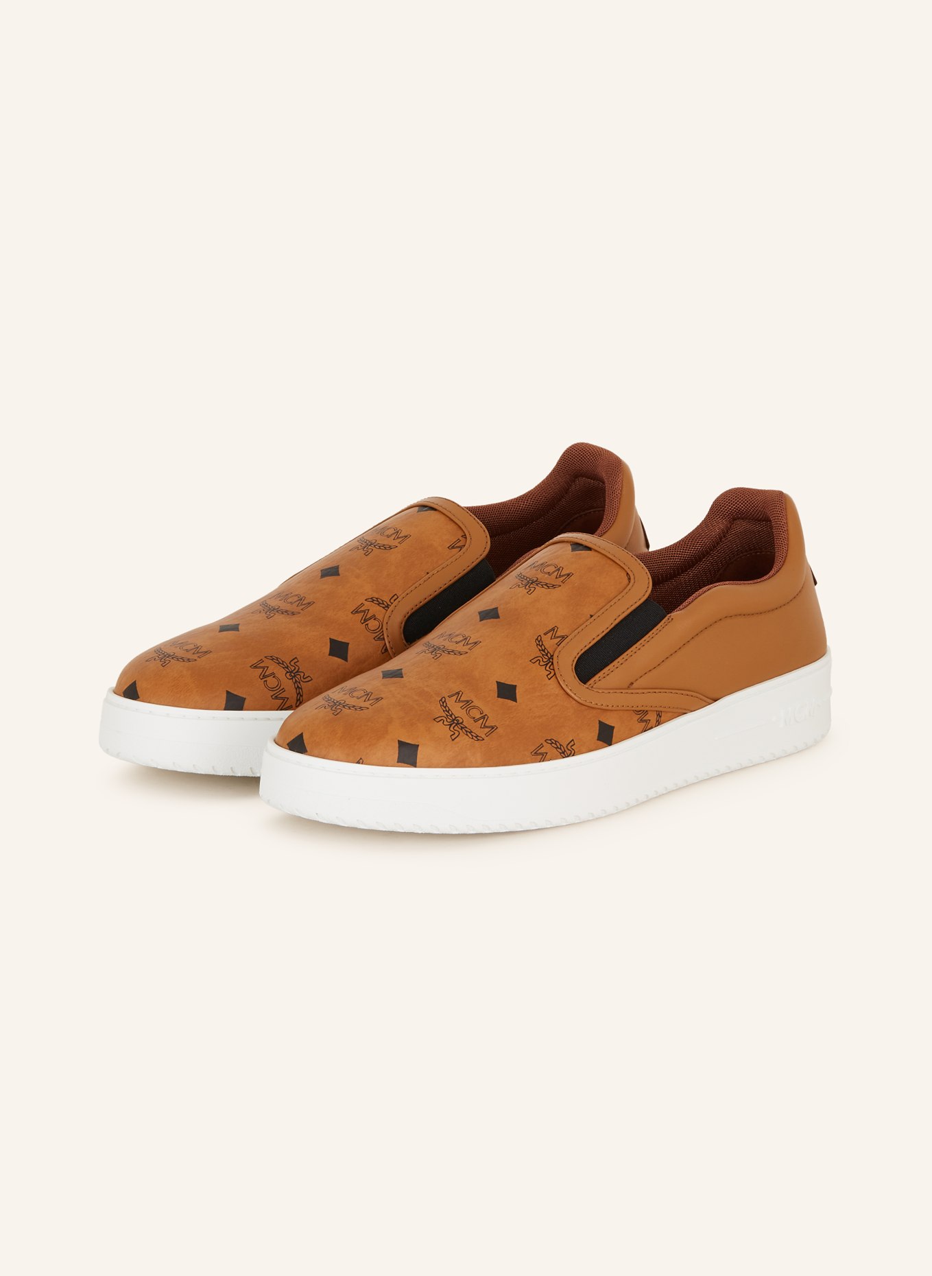MCM Slip-on-Sneaker NEO TERRAIN, Farbe: COGNAC/ SCHWARZ (Bild 1)