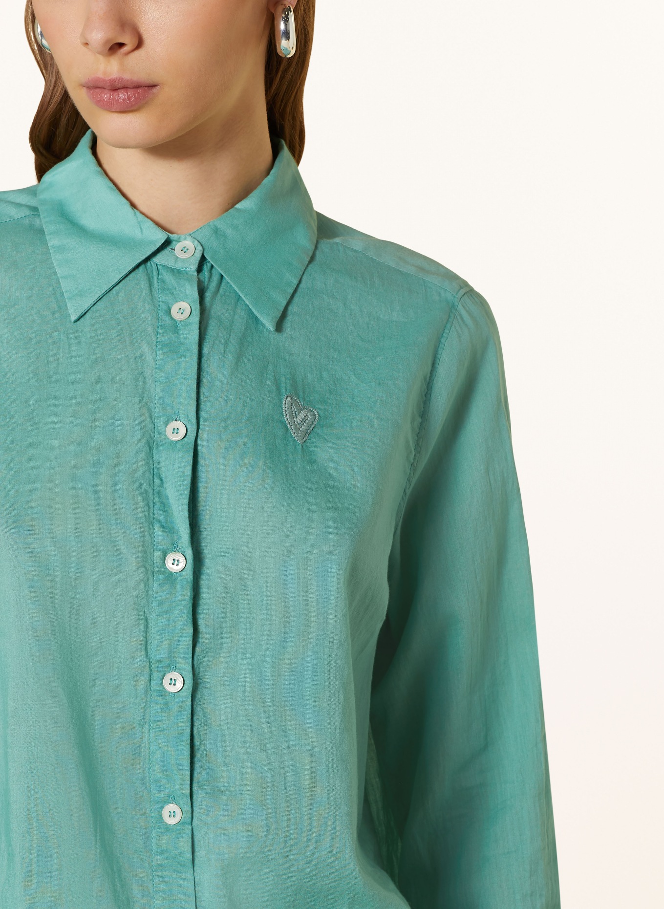 MOS MOSH Shirt blouse MMVINA, Color: MINT (Image 4)