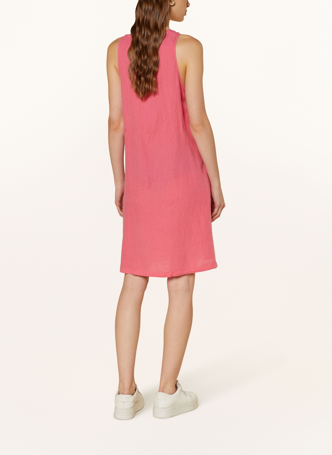 MOS MOSH Linen dress MMNULA, Color: PINK (Image 3)