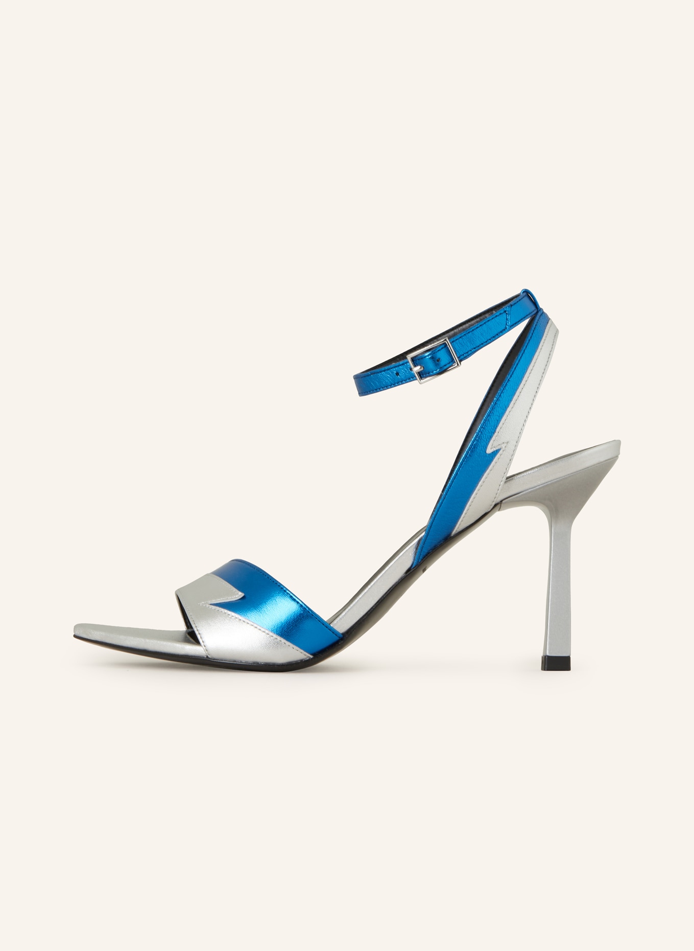 HUGO Sandals KATNISS, Color: SILVER/ BLUE (Image 4)